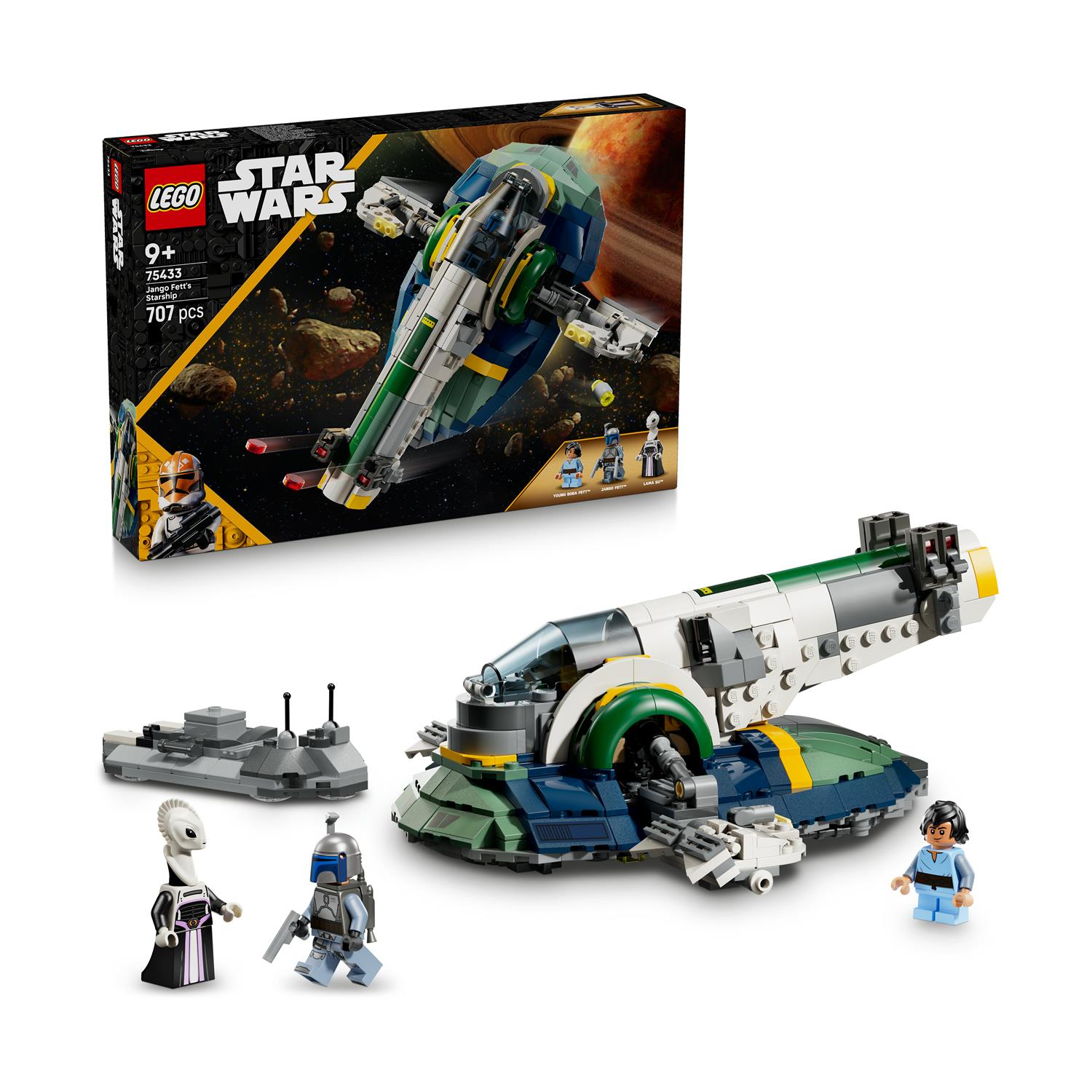 LEGO Star Wars: Jango Fett’s Starship (75433) LEGO Star Wars: Jango Fett’s Starship (75433)