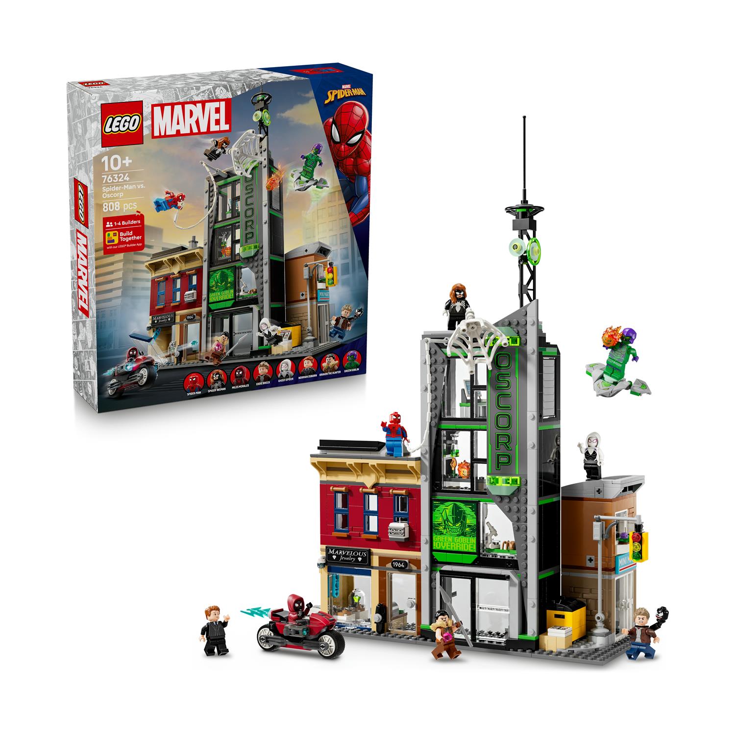 LEGO Marvel: Spider-Man vs. Oscorp (76324) LEGO Marvel: Spider-Man vs. Oscorp (76324)