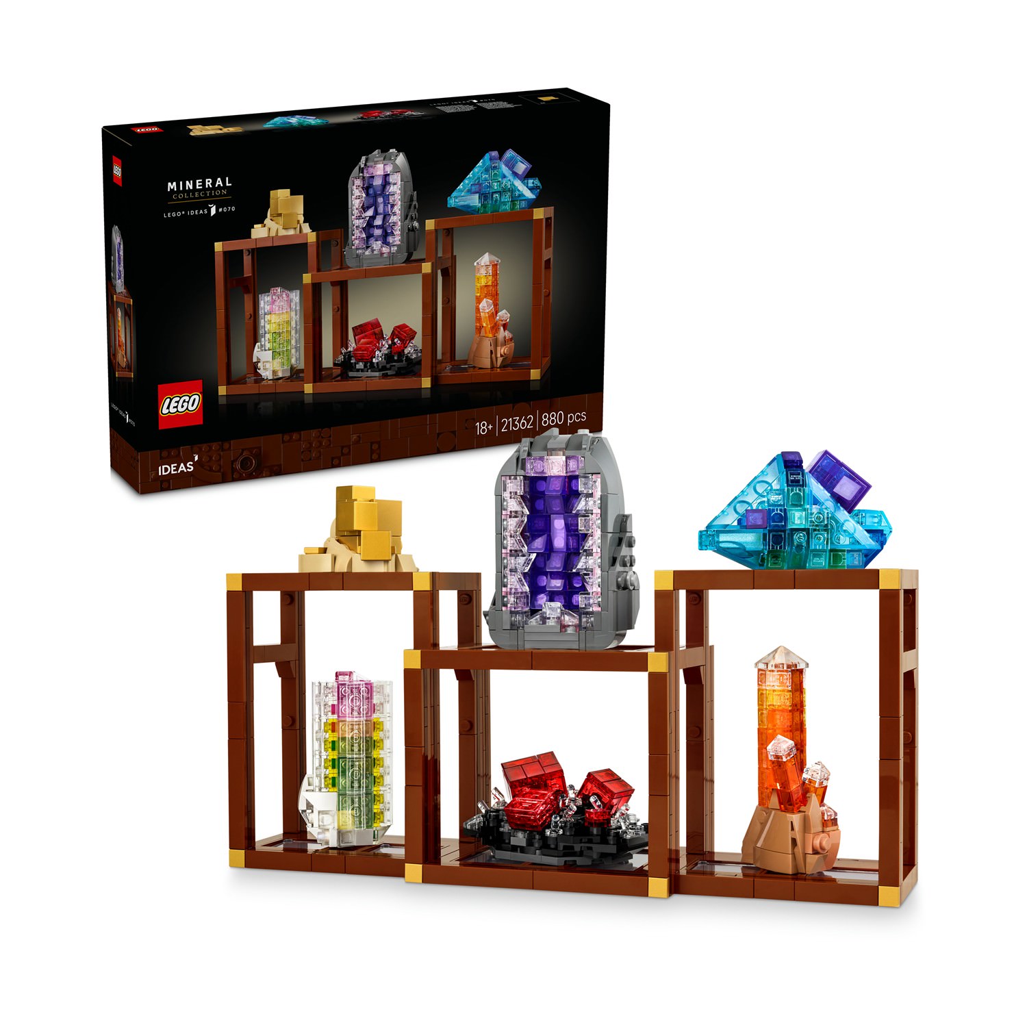 LEGO Ideas: Mineral Collection (21362)