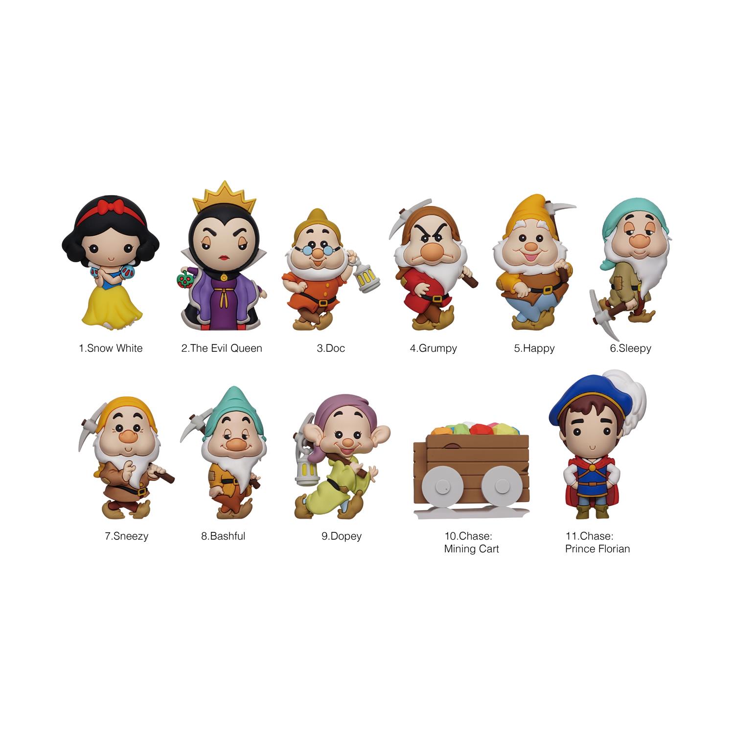 Monogram Disney: Snow White Classic (Series 66) (Blind Bag/Random) 3D Foam Bag Clips Figures (86420) Monogram Disney: Snow White Classic (Series 66) (Blind Bag/Random) 3D Foam Bag Clips Figures (86420)