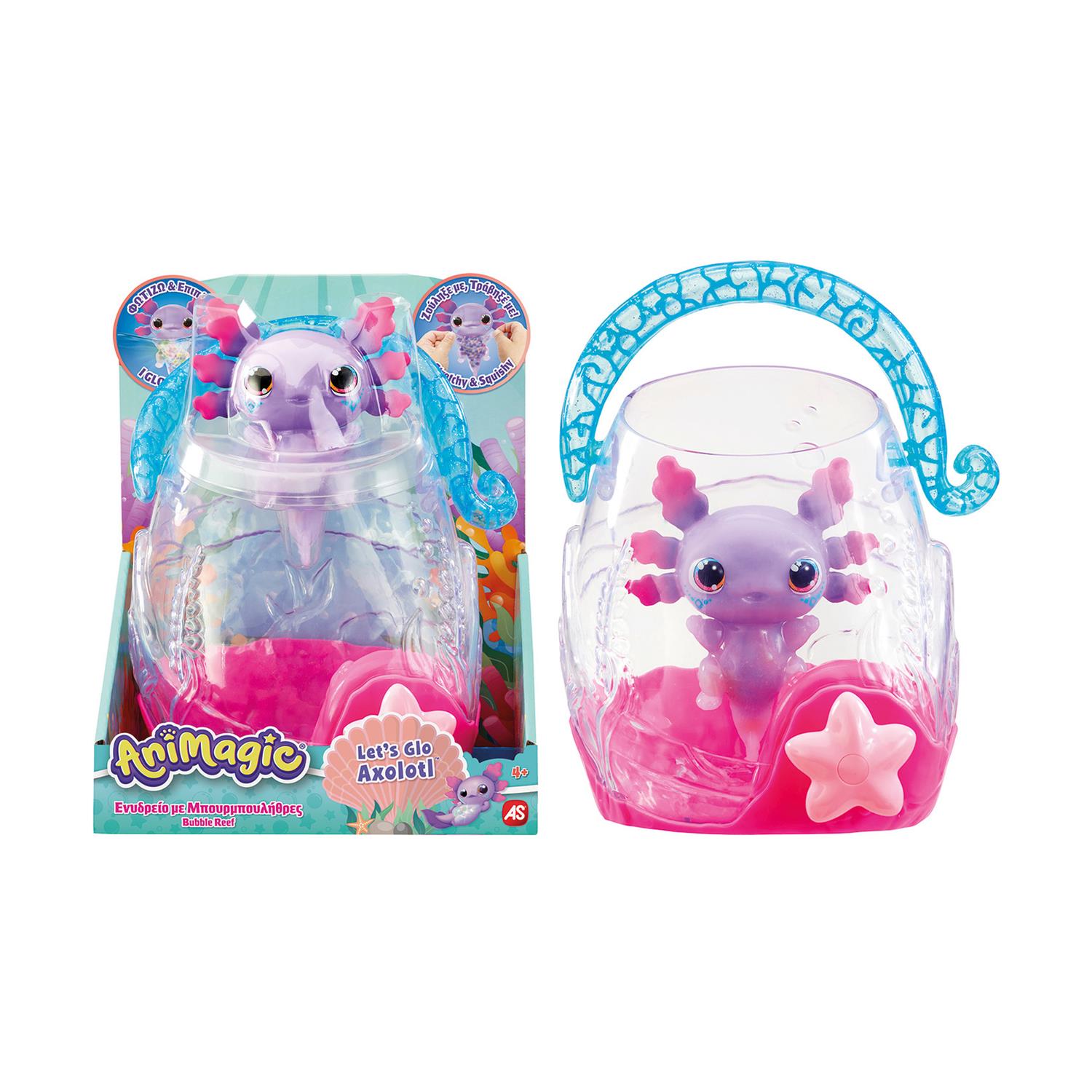 AS Animagic: Bubble Reef - Let's Glo Axolotl (1863-34848) AS Animagic: Bubble Reef - Let's Glo Axolotl (1863-34848)