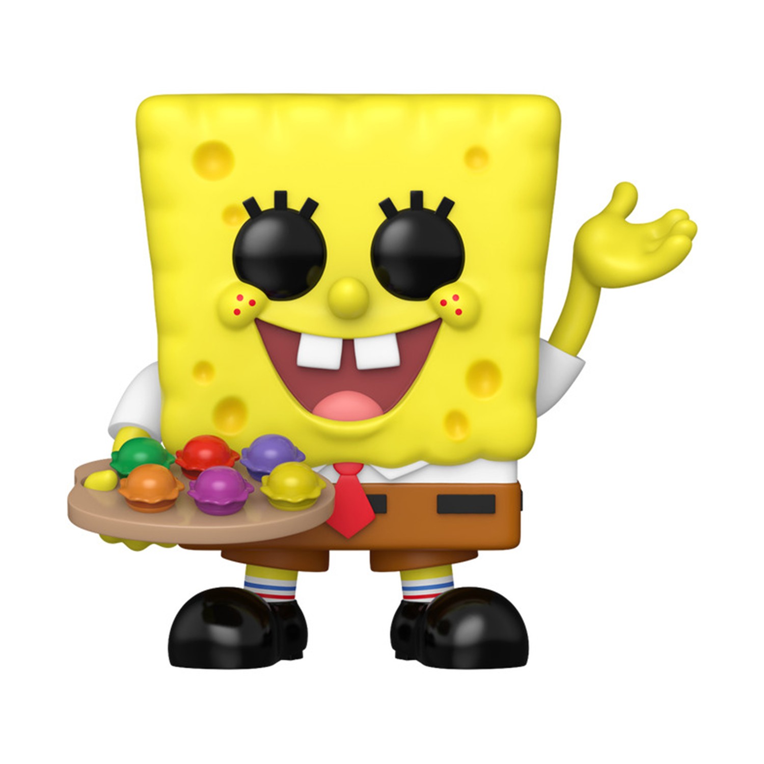 Funko Pop! Animation: Spongebob Squarepants - SpongeBob with Pretty Patties (Glows in The Dark) (Special Edition) #2312 Vinyl Figure Funko Pop! Animation: Spongebob Squarepants - SpongeBob with Pretty Patties (Glows in The Dark) (Special Edition) #2312 Vinyl Figure
