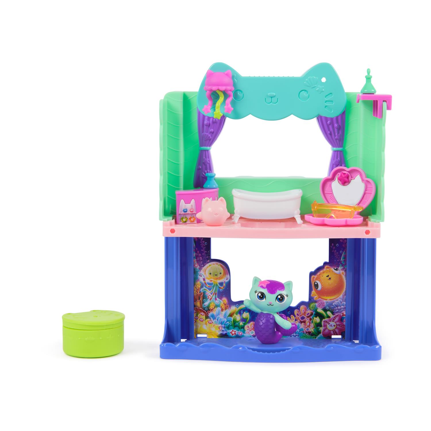 Spin Master Gabby's Dollhouse Movie: 'MerCat's' Spa-awesome Bathroom Playset (6074306) Spin Master Gabby's Dollhouse Movie: 'MerCat's' Spa-awesome Bathroom Playset (6074306)