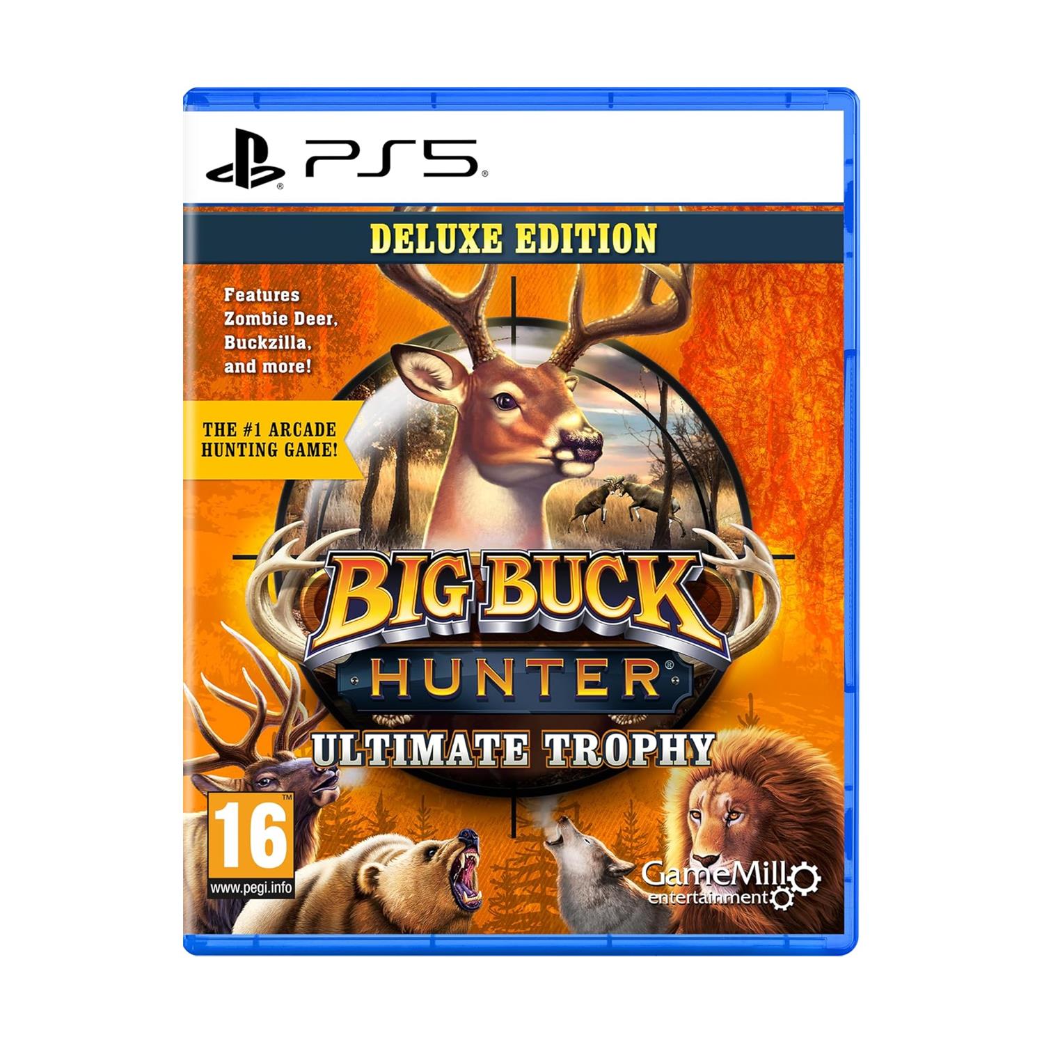 PS5 Big Buck Hunter Arcade:Ultimate Trophy - Deluxe Edition PS5 Big Buck Hunter Arcade:Ultimate Trophy - Deluxe Edition