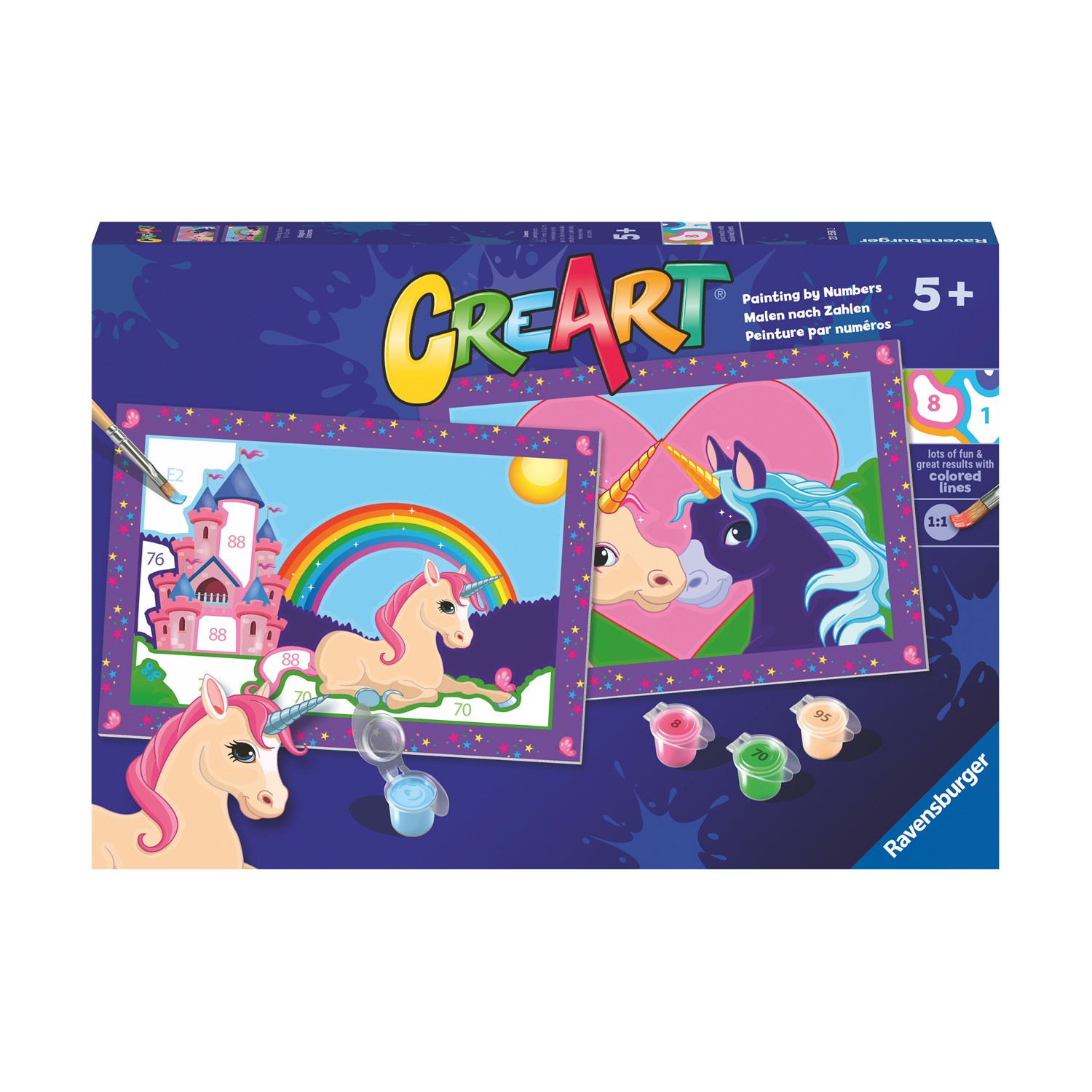 Ravensburger: Creart Jr - Unicorns (23558) Ravensburger: Creart Jr - Unicorns (23558)