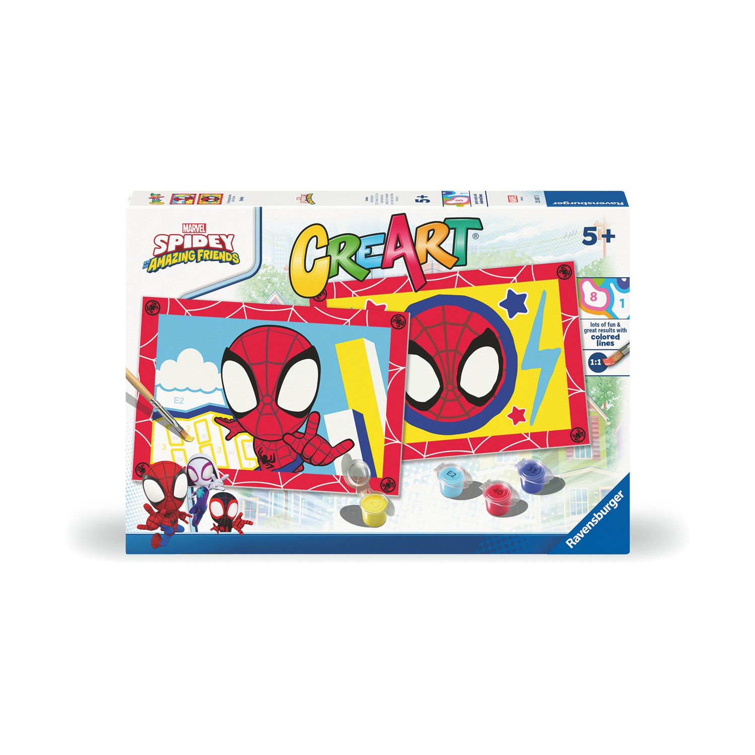 Ravensburger: Creart Jr - Spidey (23887) Ravensburger: Creart Jr - Spidey (23887)