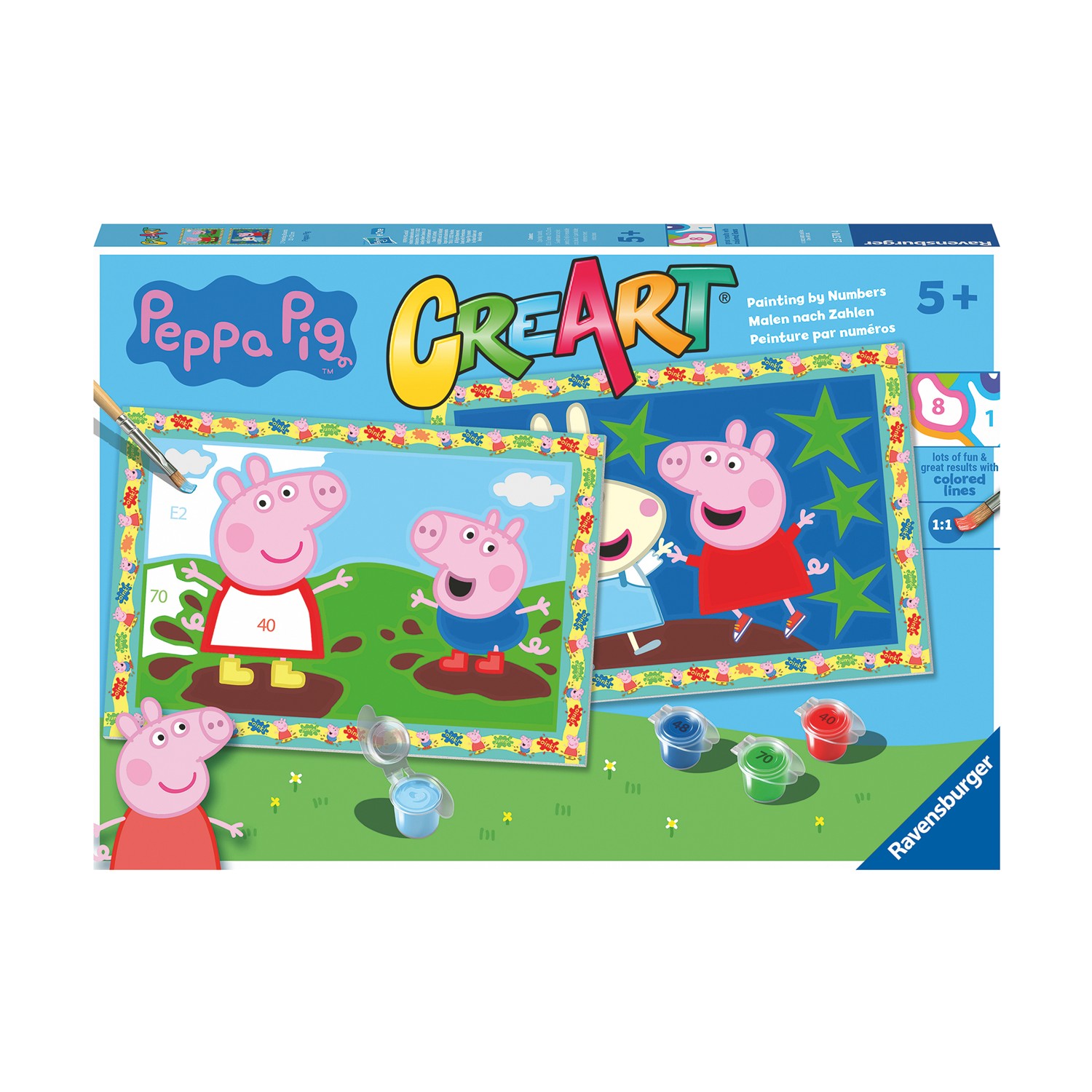 Ravensburger: Creart Jr - Peppa Pig (12023054) Ravensburger: Creart Jr - Peppa Pig (12023054)
