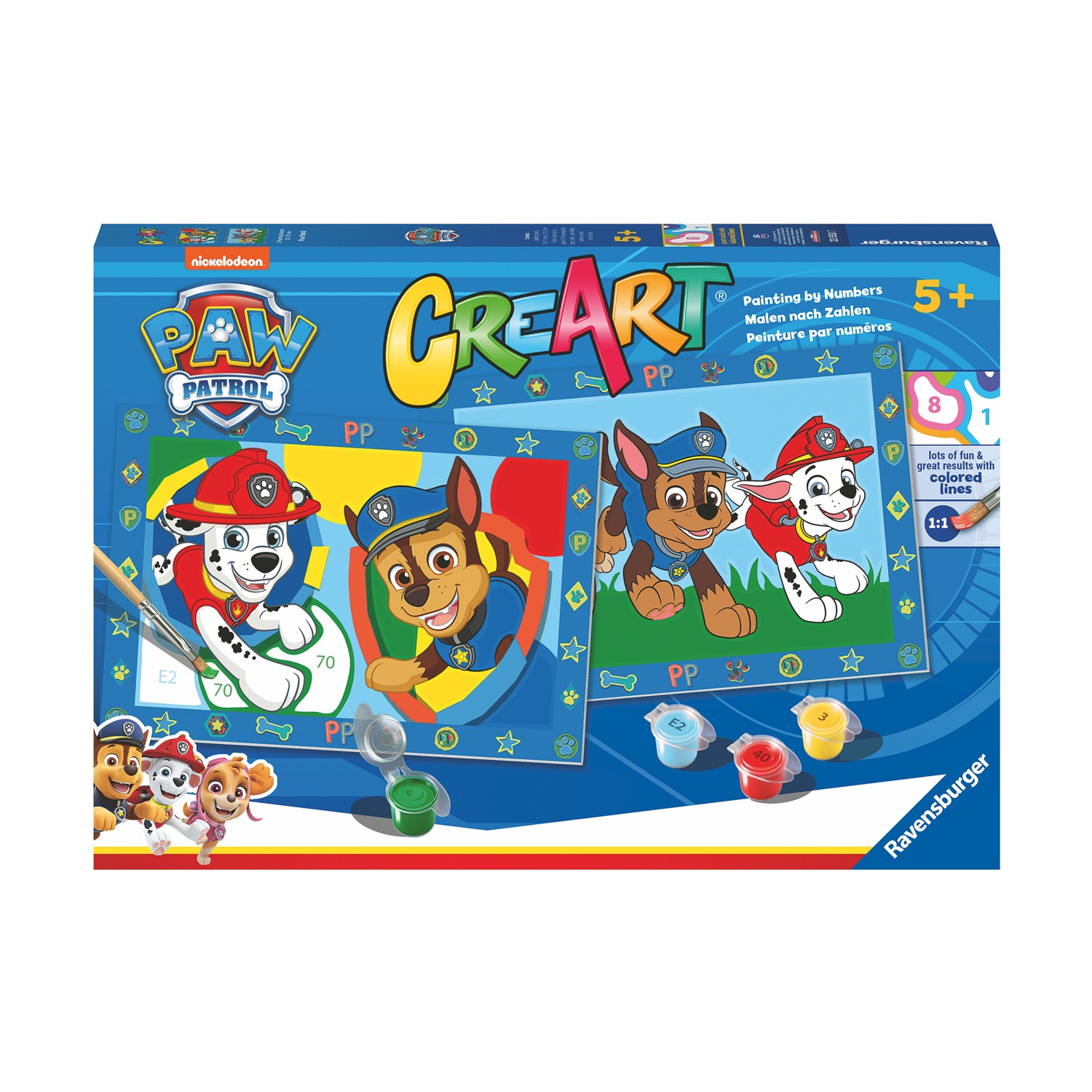 Ravensburger: Creart Jr - Paw Patrol (23553) Ravensburger: Creart Jr - Paw Patrol (23553)