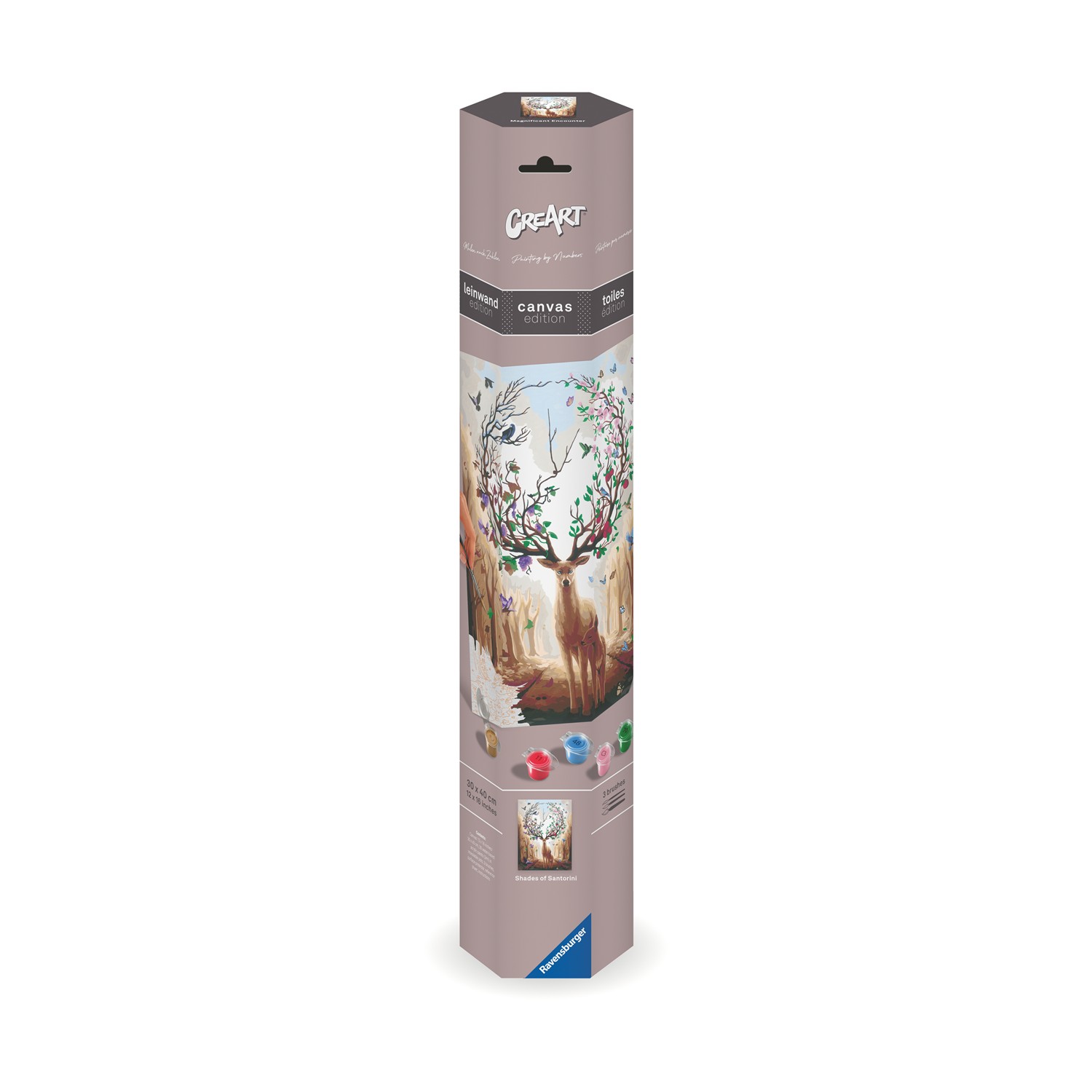Ravensburger: Creart Canvas - Magic Deer (23910) Ravensburger: Creart Canvas - Magic Deer (23910)