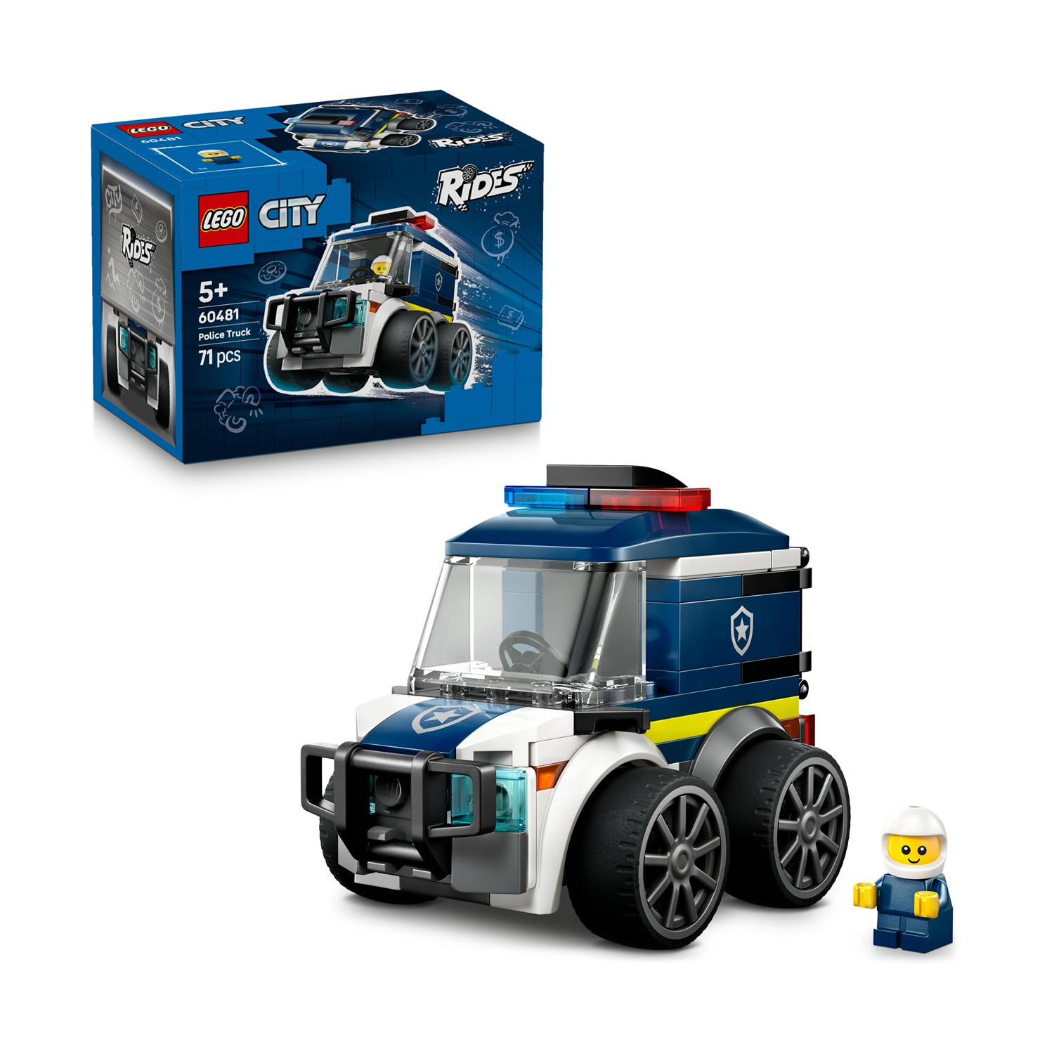 LEGO City: Rides – Police Truck (60481) LEGO City: Rides – Police Truck (60481)