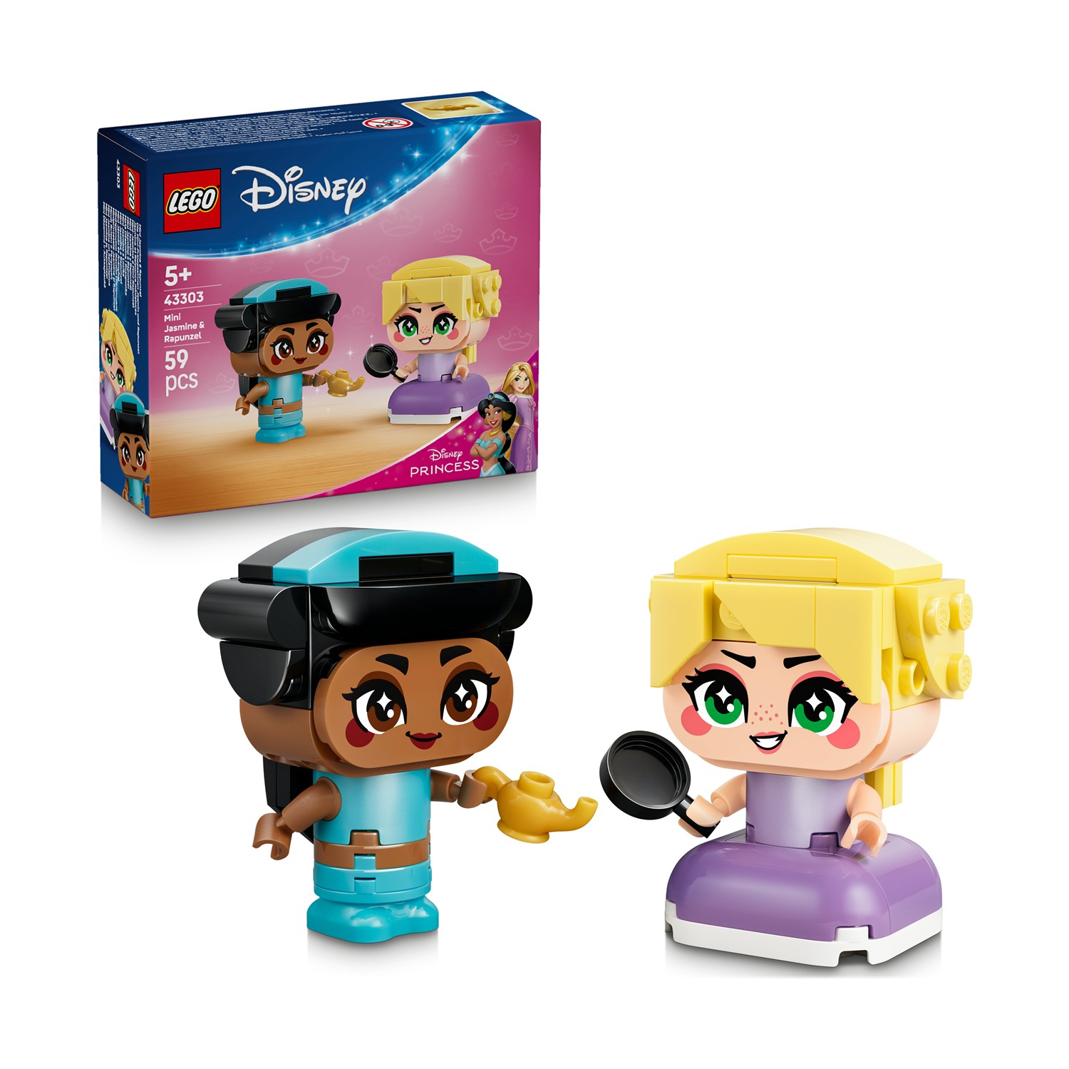 LEGO Disney Princess: Mini Jasmine & Rapunzel (43303) LEGO Disney Princess: Mini Jasmine & Rapunzel (43303)