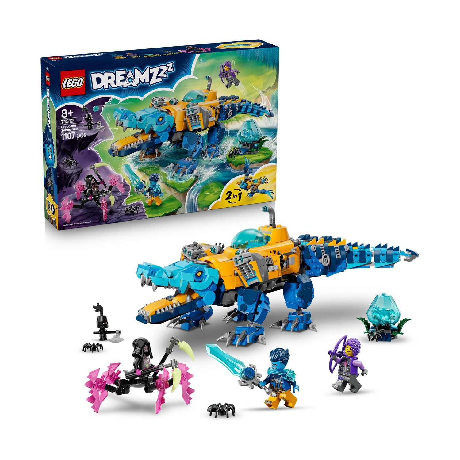 LEGO DREAMZzz: Crocodile Submarine (71512) LEGO DREAMZzz: Crocodile Submarine (71512)