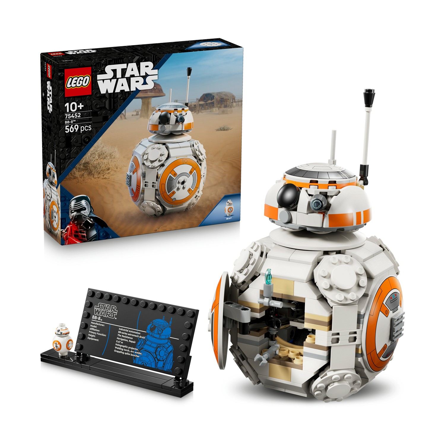 LEGO Star Wars: BB-8 Astromech Droid (75452) LEGO Star Wars: BB-8 Astromech Droid (75452)
