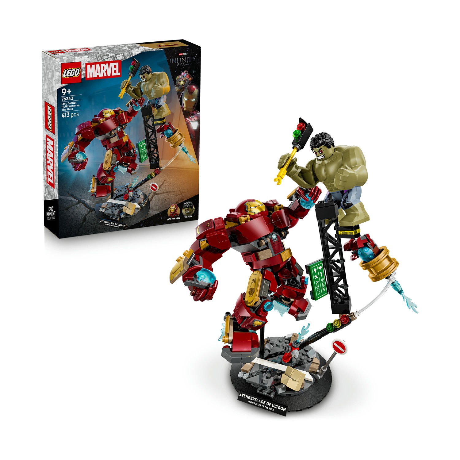 LEGO Marvel: Epic Battle: Hulkbuster vs. The Hulk (76343) LEGO Marvel: Epic Battle: Hulkbuster vs. The Hulk (76343)