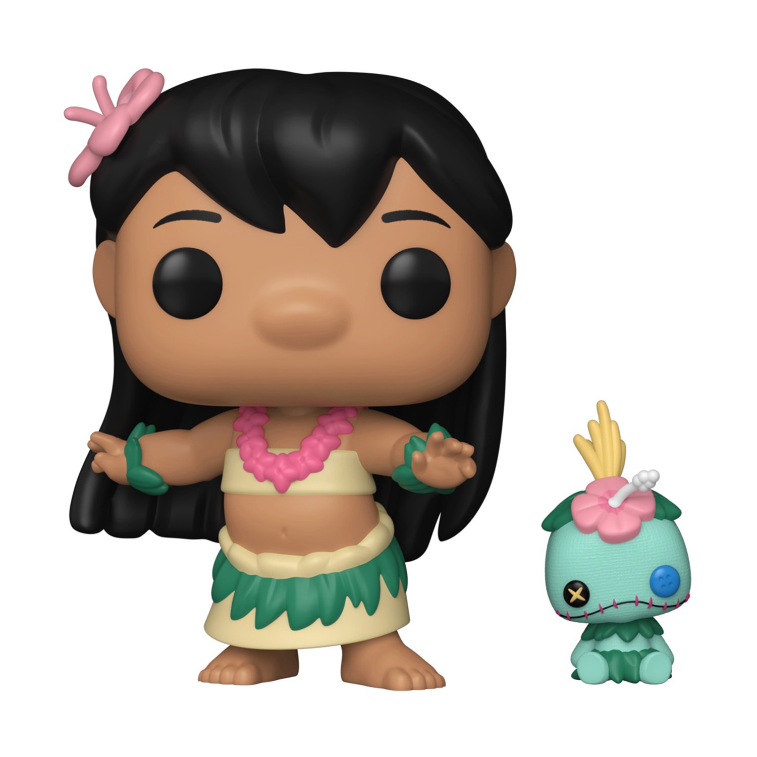 Funko Pop! Disney: Lilo & Stitch - Hula Lilo with Scrump #1741 Vinyl Figures Funko Pop! Disney: Lilo & Stitch - Hula Lilo with Scrump #1741 Vinyl Figures