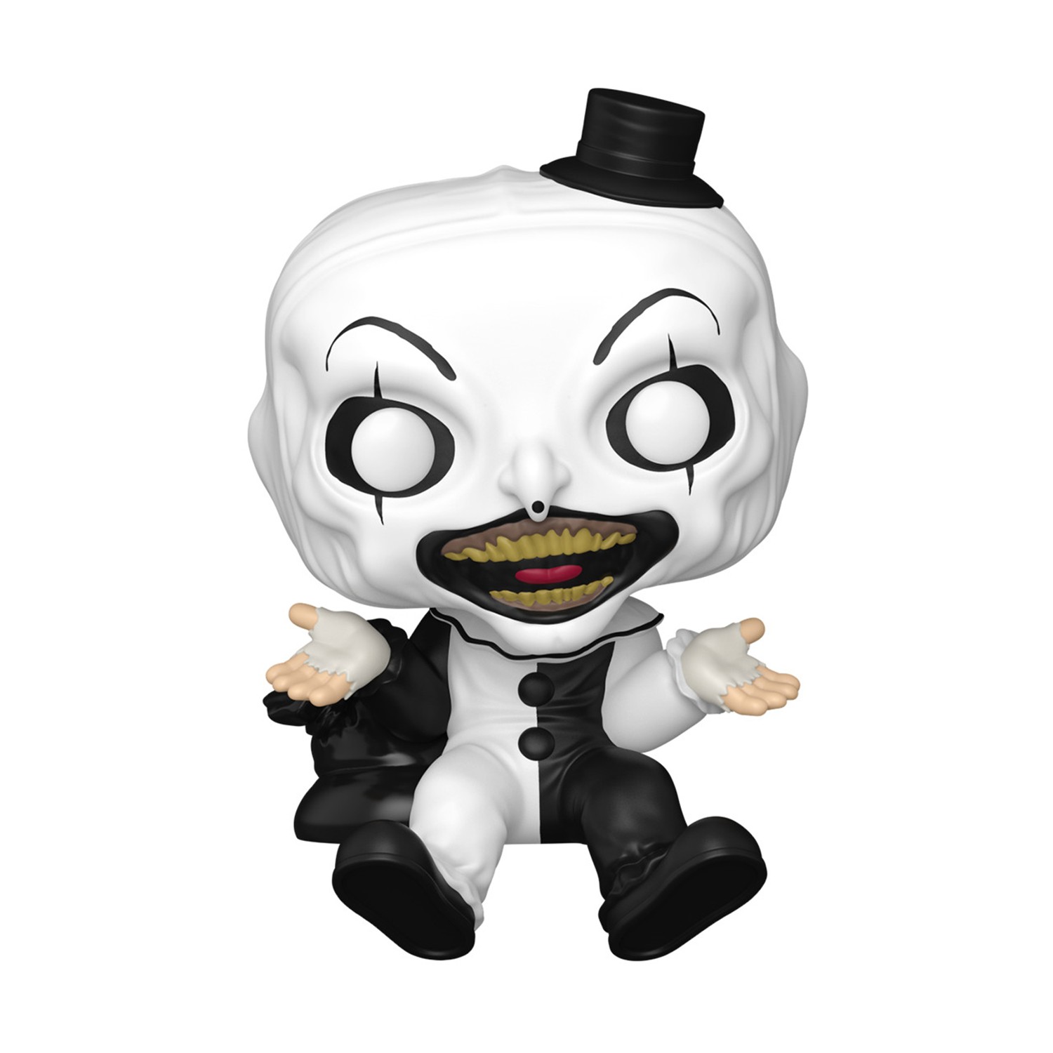 Funko Pop! Movies: Terrifier - Art Τhe Clown (Shelf-Sitter) #2011 Vinyl Figure Funko Pop! Movies: Terrifier - Art Τhe Clown (Shelf-Sitter) #2011 Vinyl Figure