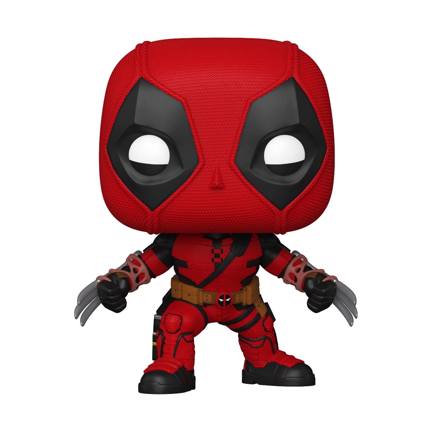 Funko Pop! Marvel: Deadpool & Wolverine - Deadpool with Claws #1583 Bobble-Head Vinyl Figure Funko Pop! Marvel: Deadpool & Wolverine - Deadpool with Claws #1583 Bobble-Head Vinyl Figure