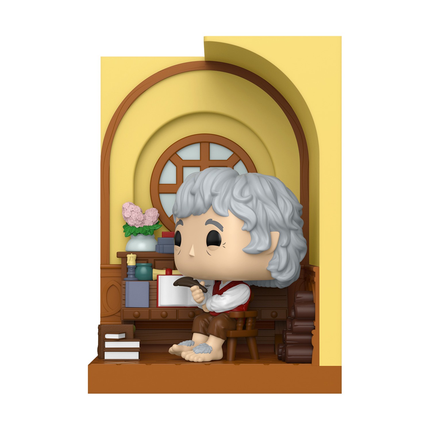 Funko Pop! Nooks: The Lord of The Rings - Bilbo Baggins in Bag-End Vinyl Figure Funko Pop! Nooks: The Lord of The Rings - Bilbo Baggins in Bag-End Vinyl Figure