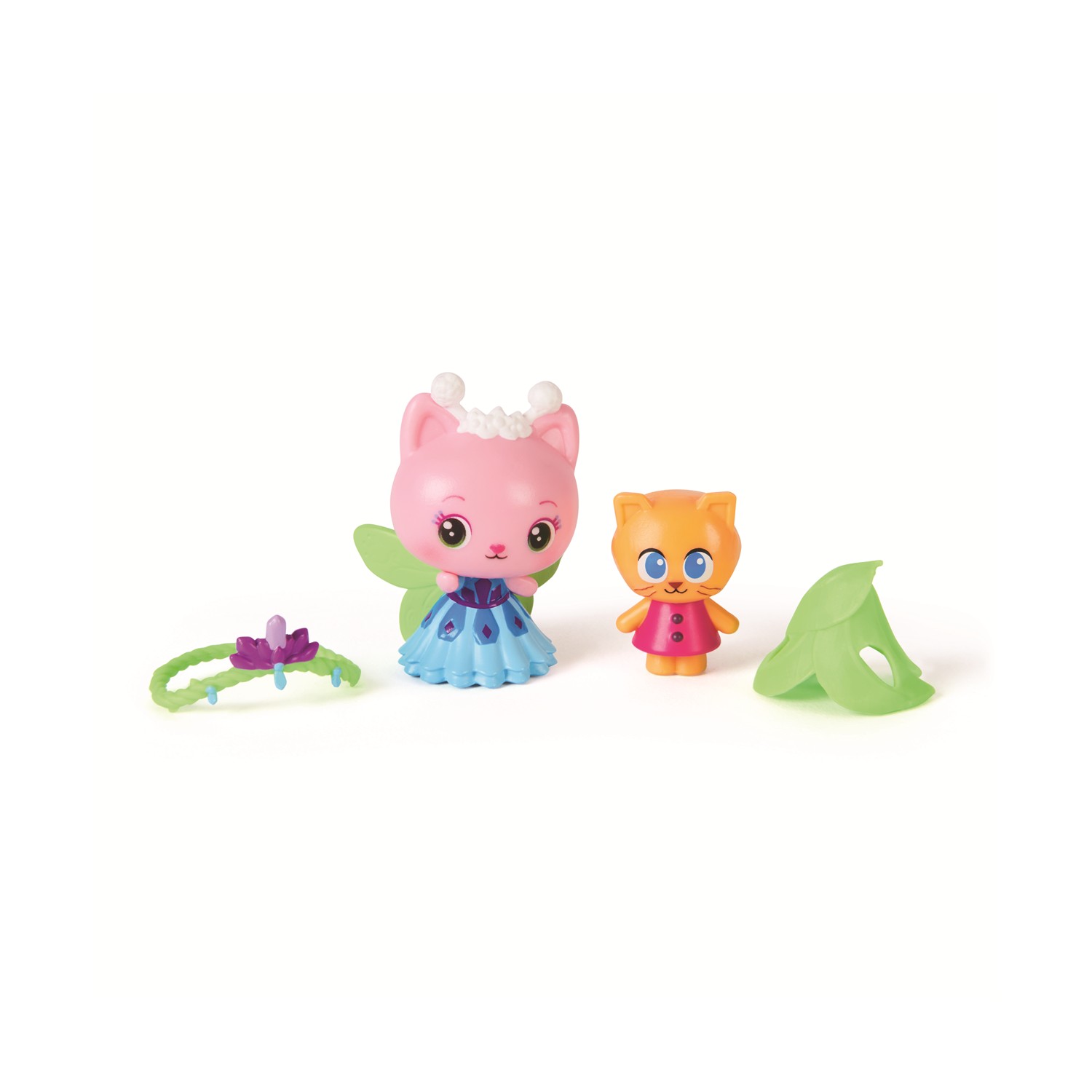 Spin Master Gabby's Dollhouse: The Movie - 'Queen Kitty Fairy' & 'Kitty Gnome' (20151835) Spin Master Gabby's Dollhouse: The Movie - 'Queen Kitty Fairy' & 'Kitty Gnome' (20151835)