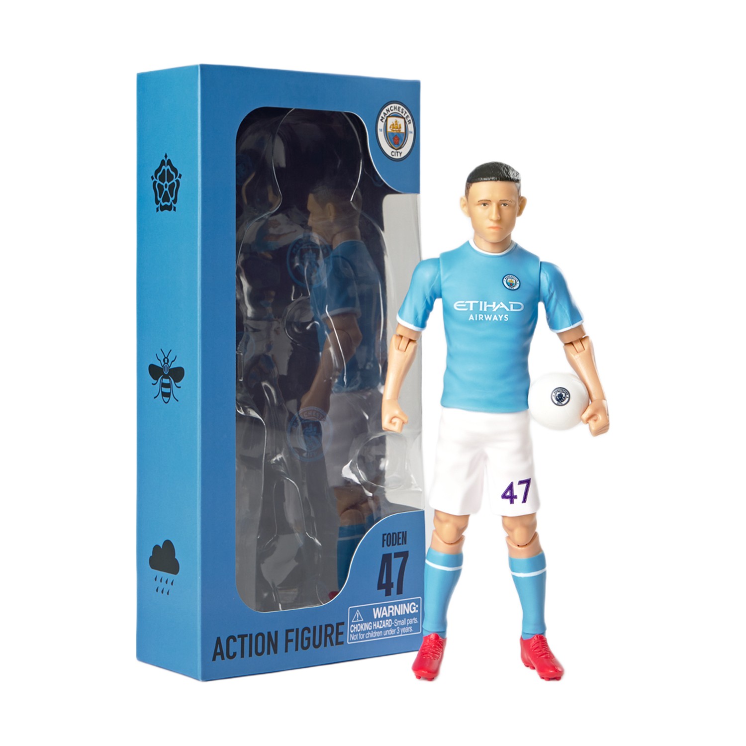Banbo Toys: Manchester City Sockers - Foden Action Figure (20cm) (83330) Banbo Toys: Manchester City Sockers - Foden Action Figure (20cm) (83330)