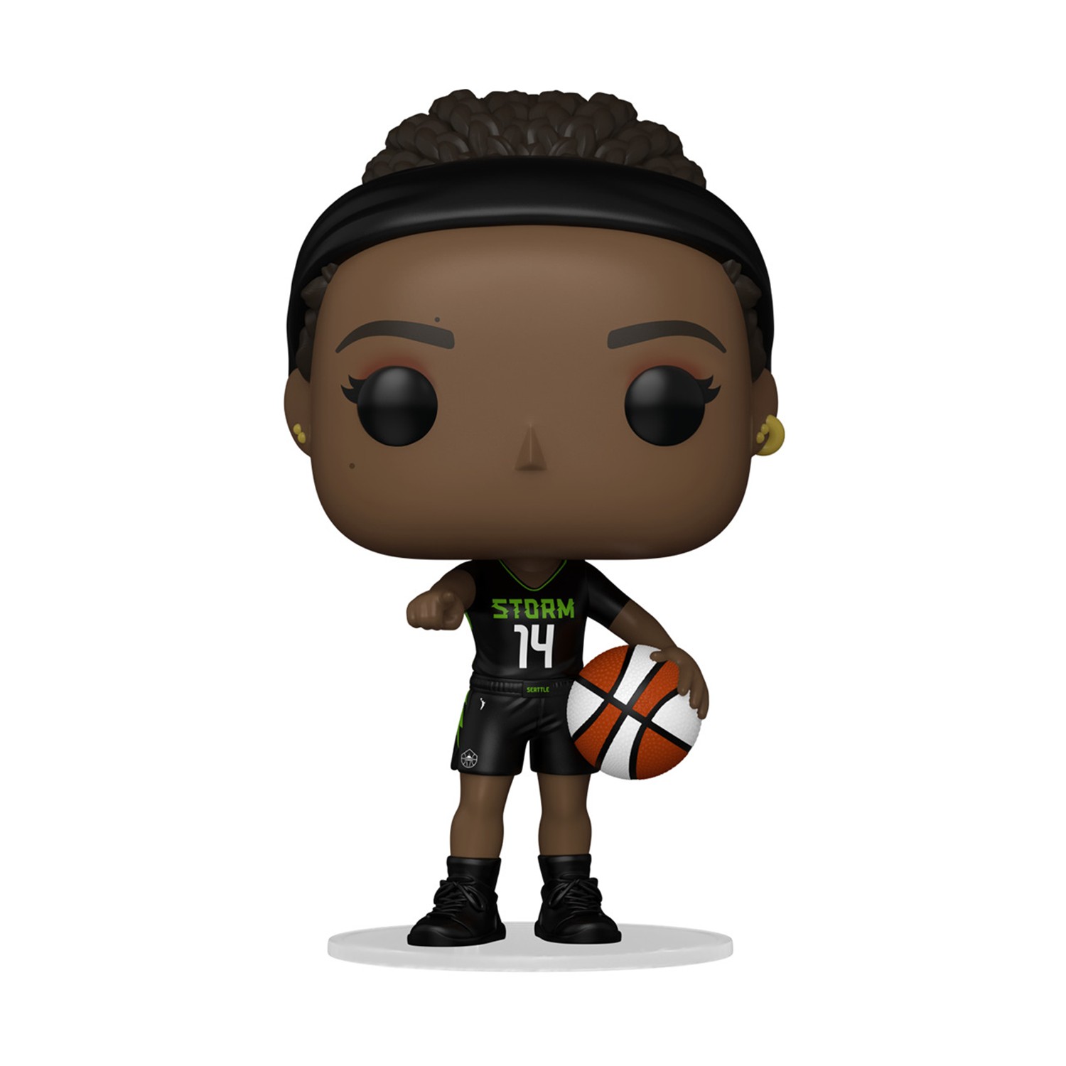 Funko Pop! WNBA: Seattle Storm - Dominique Malonga #13 Vinyl Figure Funko Pop! WNBA: Seattle Storm - Dominique Malonga #13 Vinyl Figure