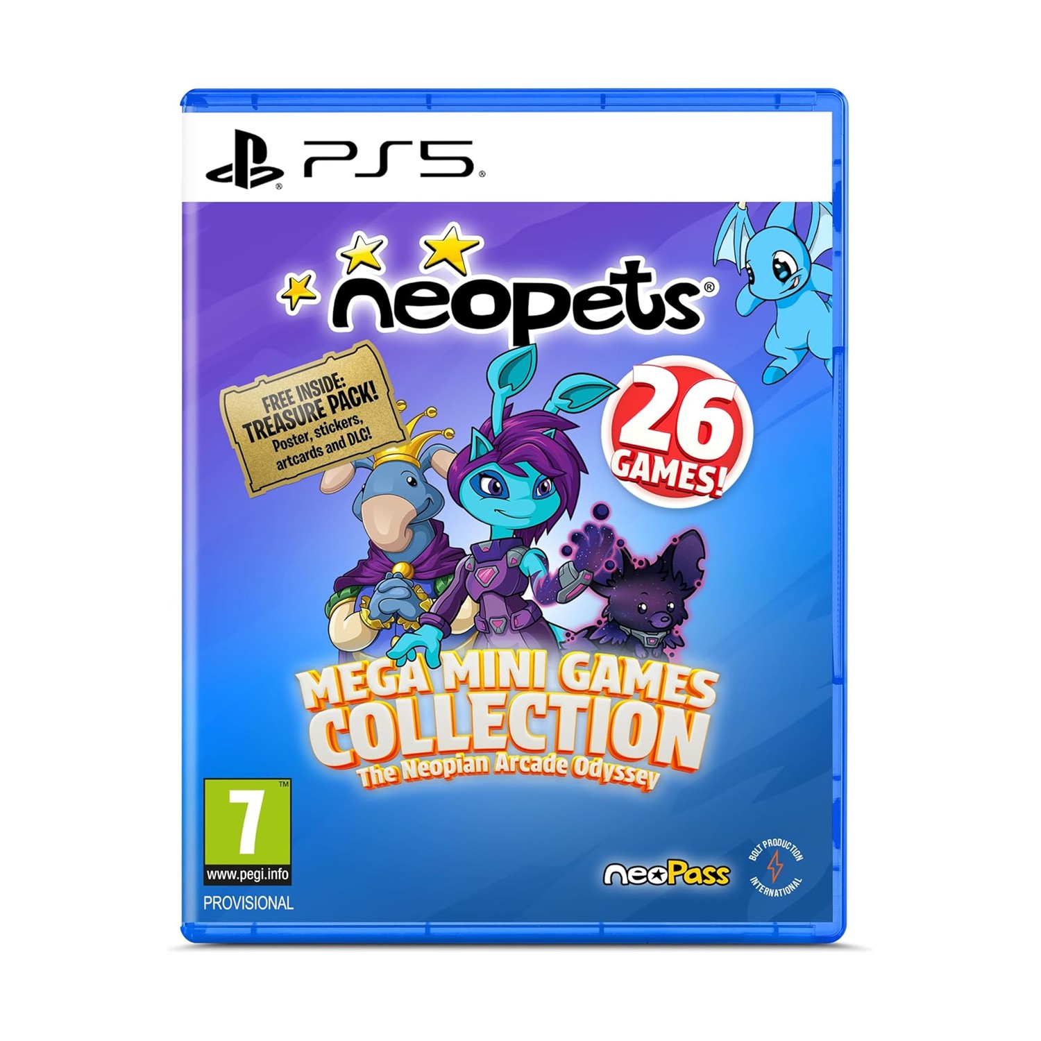 PS5 Neopets - Mega Mini Games Collection:The Neoplan Arcade Odyssey Day One Edition PS5 Neopets - Mega Mini Games Collection:The Neoplan Arcade Odyssey Day One Edition