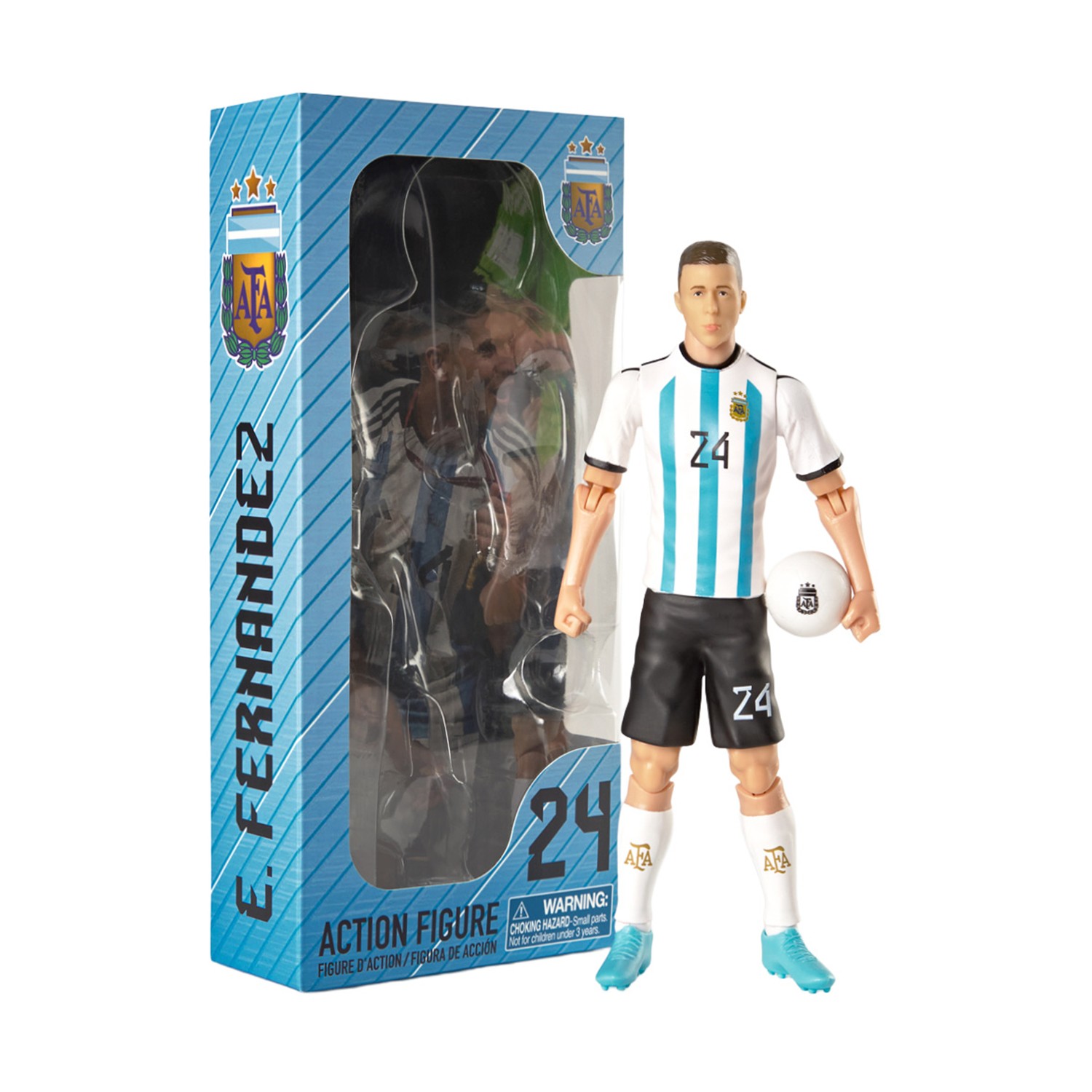 Banbo Toys: Argentina Sockers - Enzo Fernandez Action Figure (20cm) (83699) Banbo Toys: Argentina Sockers - Enzo Fernandez Action Figure (20cm) (83699)