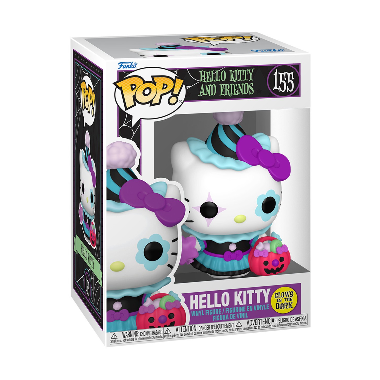 Funko Pop! Sanrio: Hello Kitty and Friends - Hello Kitty* (Glows in The Dark) #155 Vinyl Figure Funko Pop! Sanrio: Hello Kitty and Friends - Hello Kitty* (Glows in The Dark) #155 Vinyl Figure