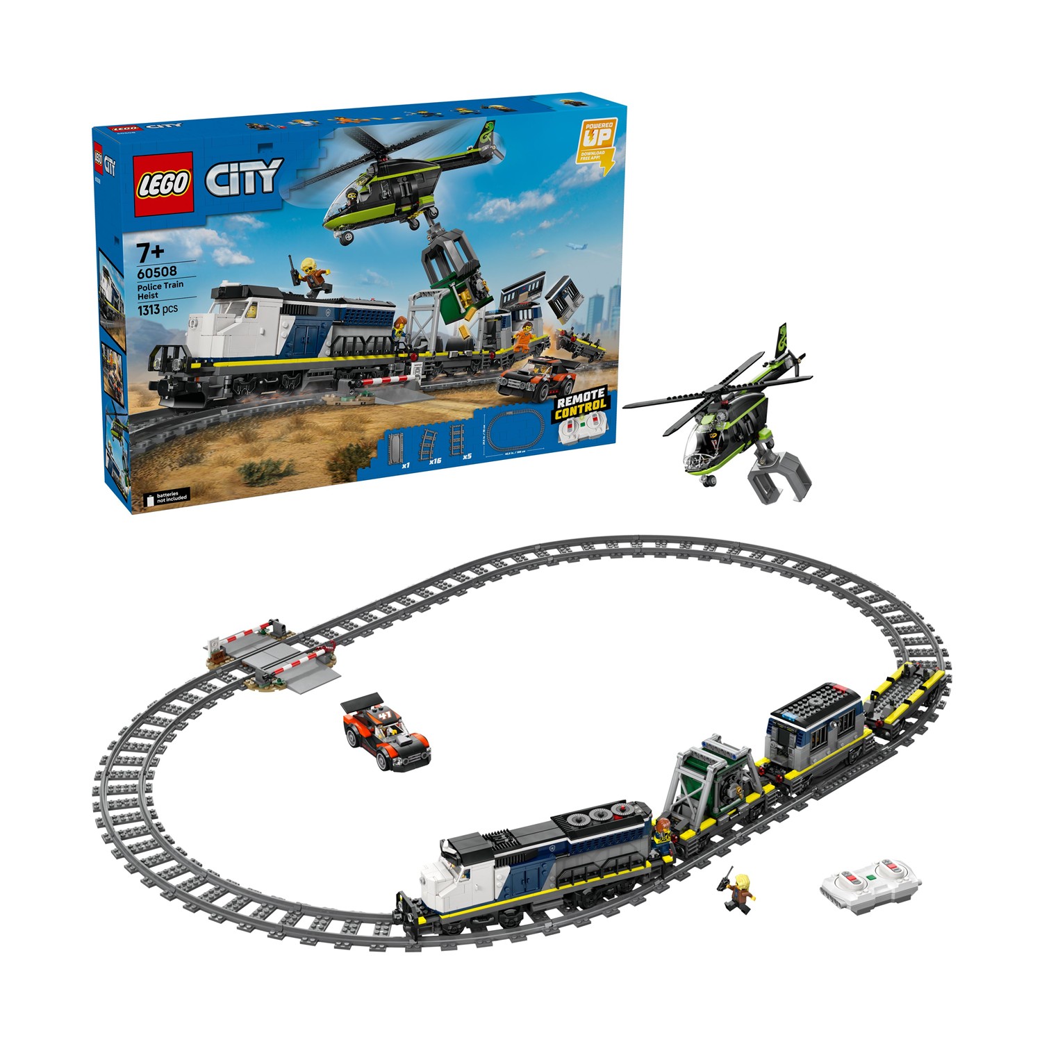 LEGO City: Police Train Heist - Toy Train Set (60508) LEGO City: Police Train Heist - Toy Train Set (60508)