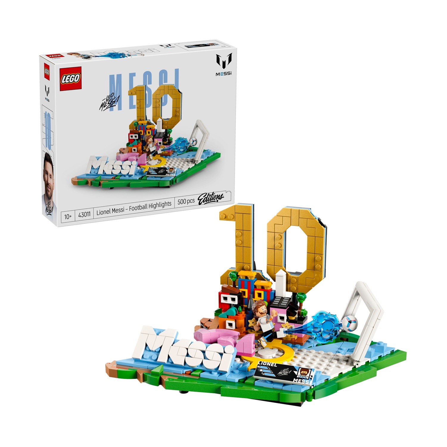 LEGO Editions: Lionel Messi – Football Highlights (43011) LEGO Editions: Lionel Messi – Football Highlights (43011)