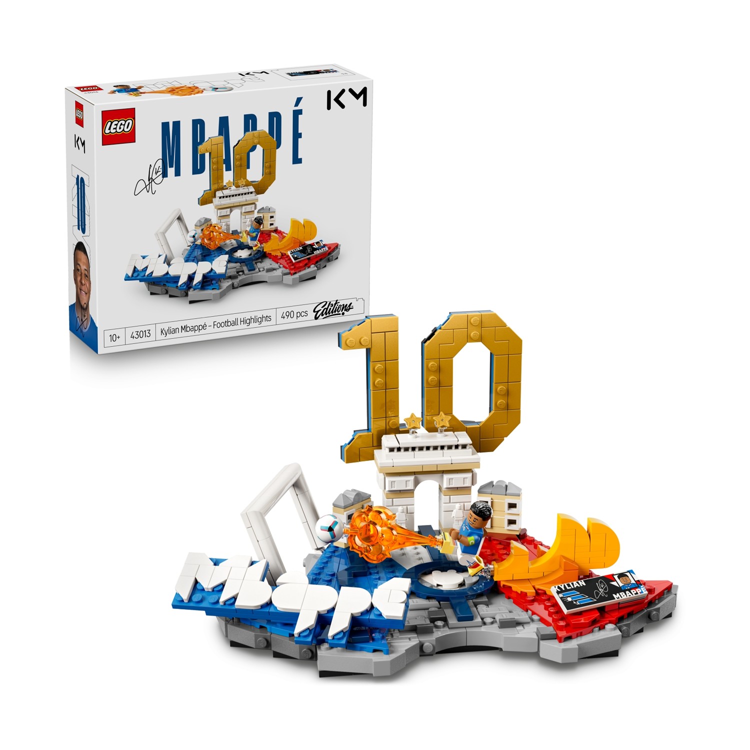 LEGO Editions: Kylian Mbappé – Football Highlights (43013) LEGO Editions: Kylian Mbappé – Football Highlights (43013)