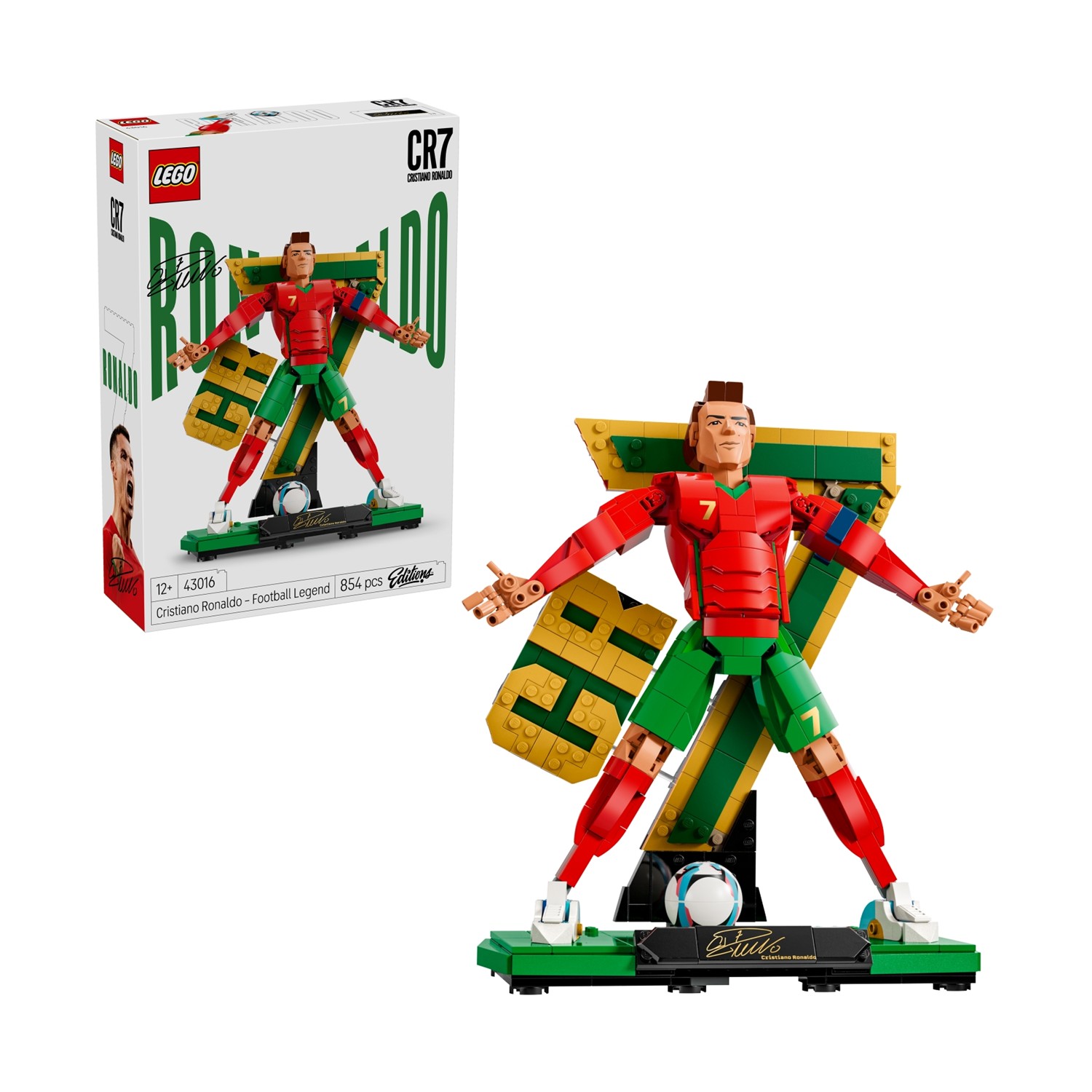 LEGO Editions: Cristiano Ronaldo – Football Legend (43016) LEGO Editions: Cristiano Ronaldo – Football Legend (43016)