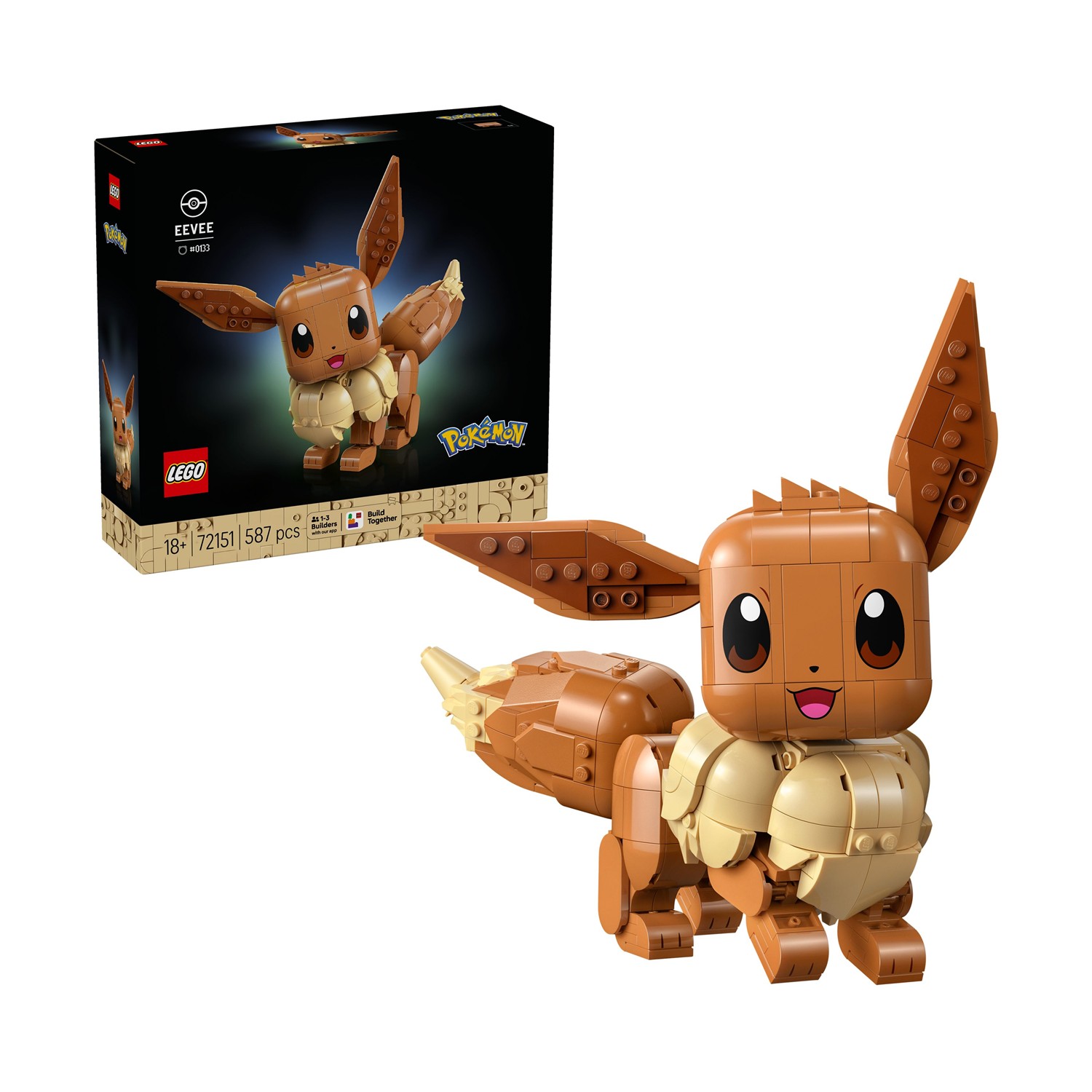 LEGO Pokémon: Eevee (72151) LEGO Pokémon: Eevee (72151)