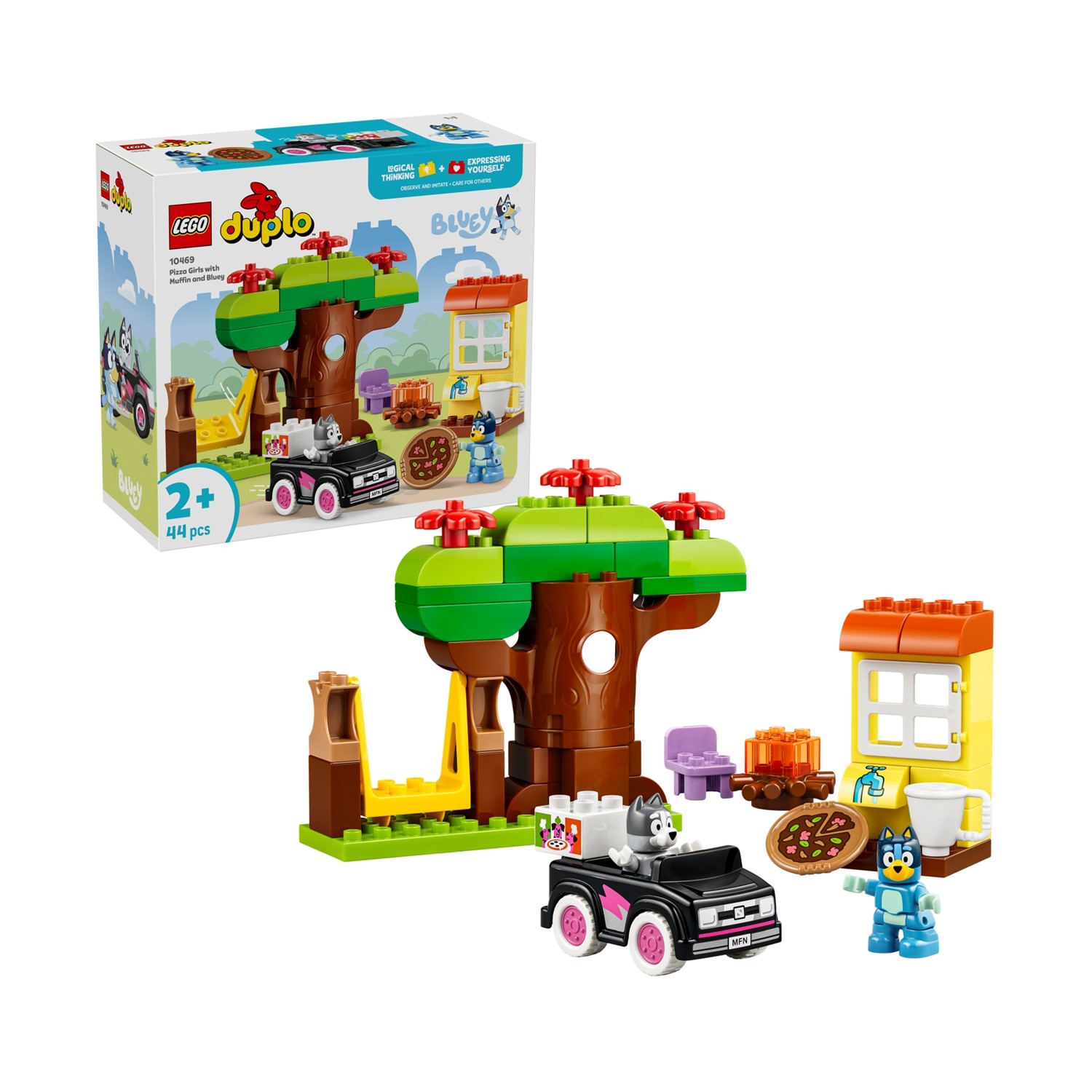 LEGO DUPLO Bluey: Pizza Girls with Muffin and Bluey (10469) LEGO DUPLO Bluey: Pizza Girls with Muffin and Bluey (10469)