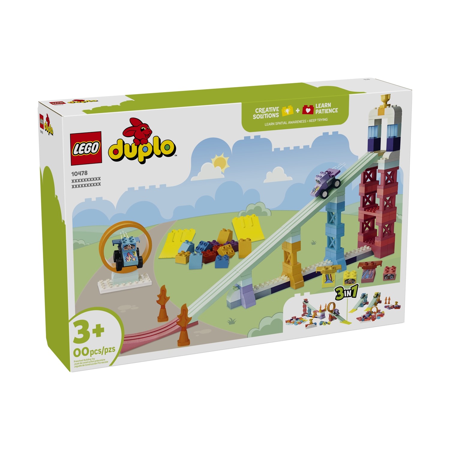 LEGO DUPLO Town: 3 in 1 Creative Ramps with Vehicles (10478) LEGO DUPLO Town: 3 in 1 Creative Ramps with Vehicles (10478)