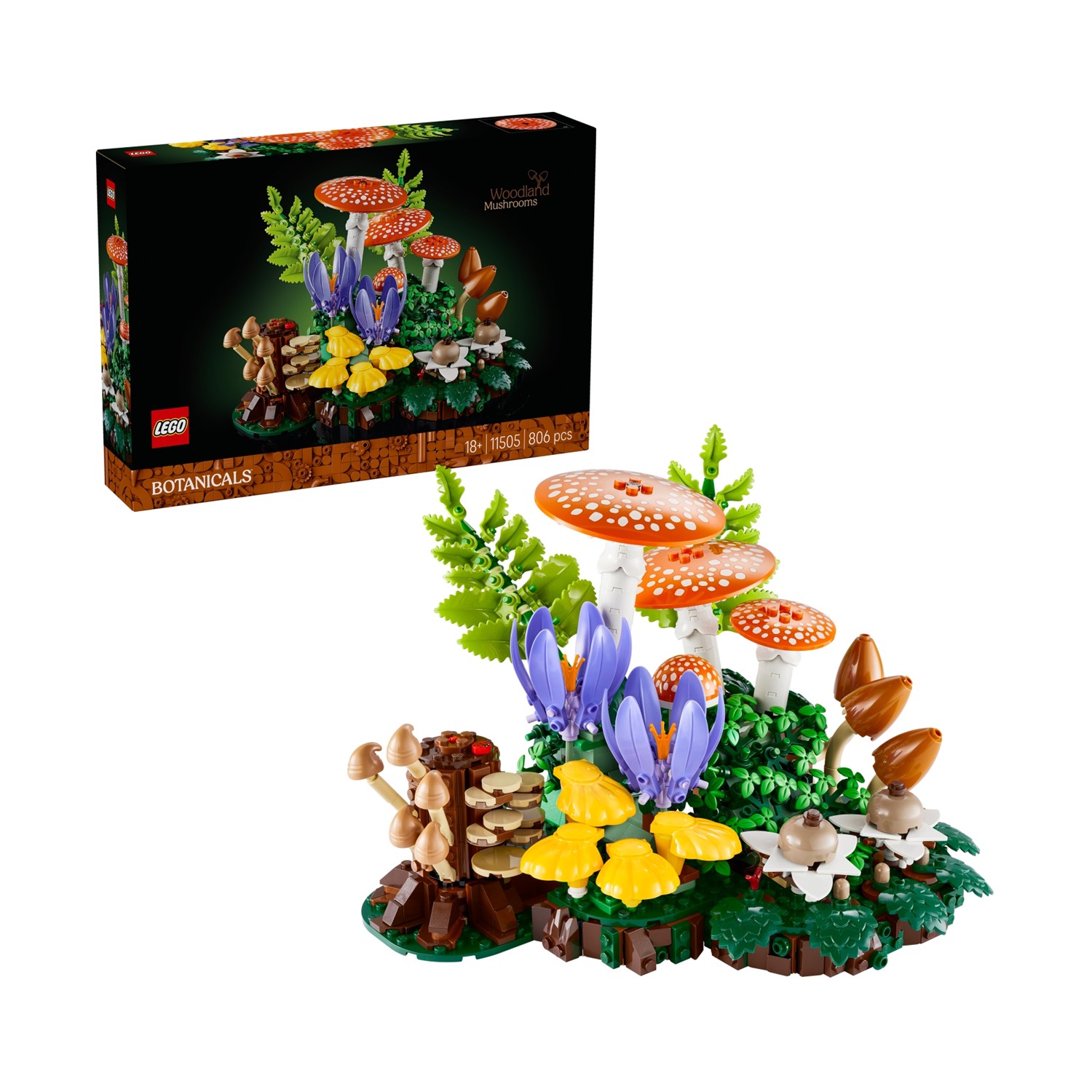 LEGO Botanicals: Woodland Mushrooms (11505) LEGO Botanicals: Woodland Mushrooms (11505)