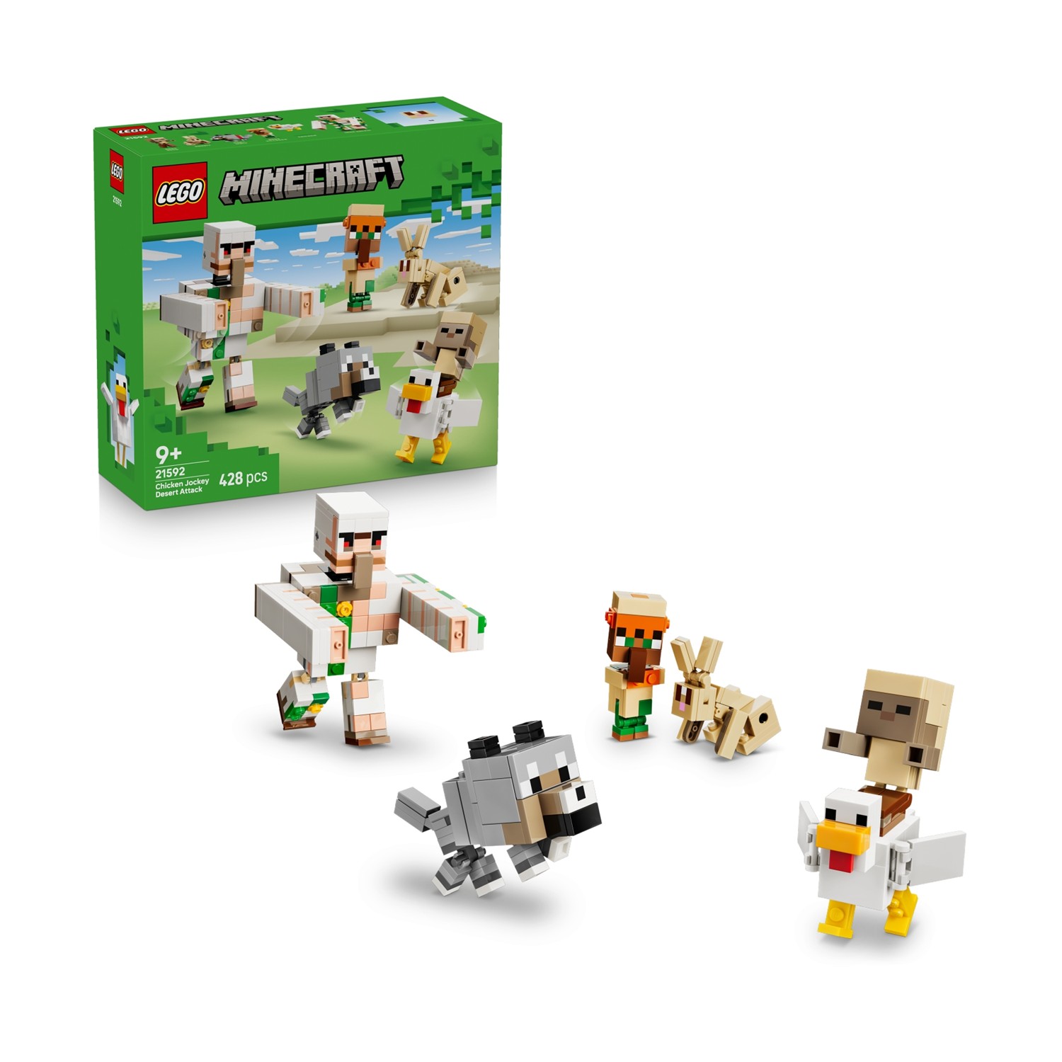 LEGO Minecraft: Chicken Jockey Desert Attack (21592) LEGO Minecraft: Chicken Jockey Desert Attack (21592)
