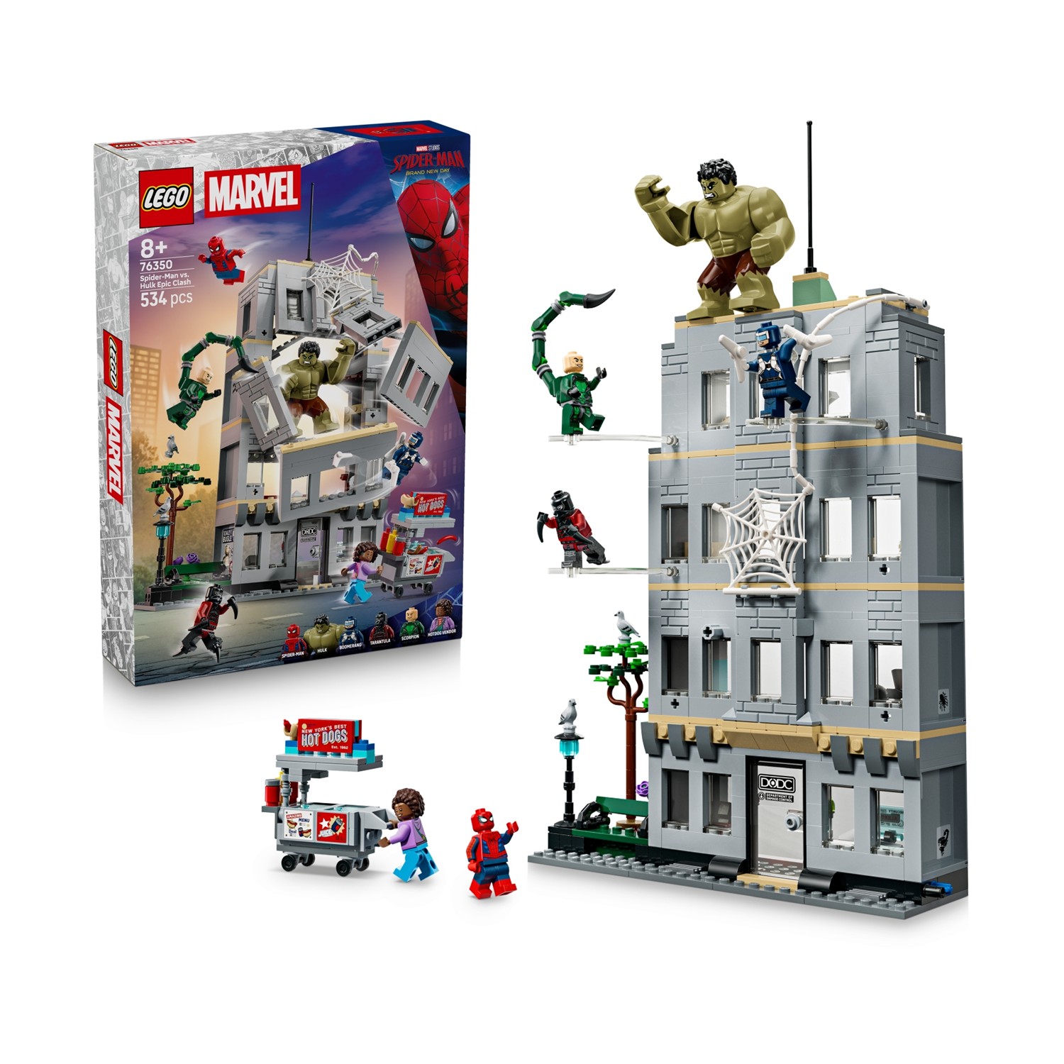 LEGO Marvel: Spider-Man vs. Hulk Epic Clash (76350) LEGO Marvel: Spider-Man vs. Hulk Epic Clash (76350)
