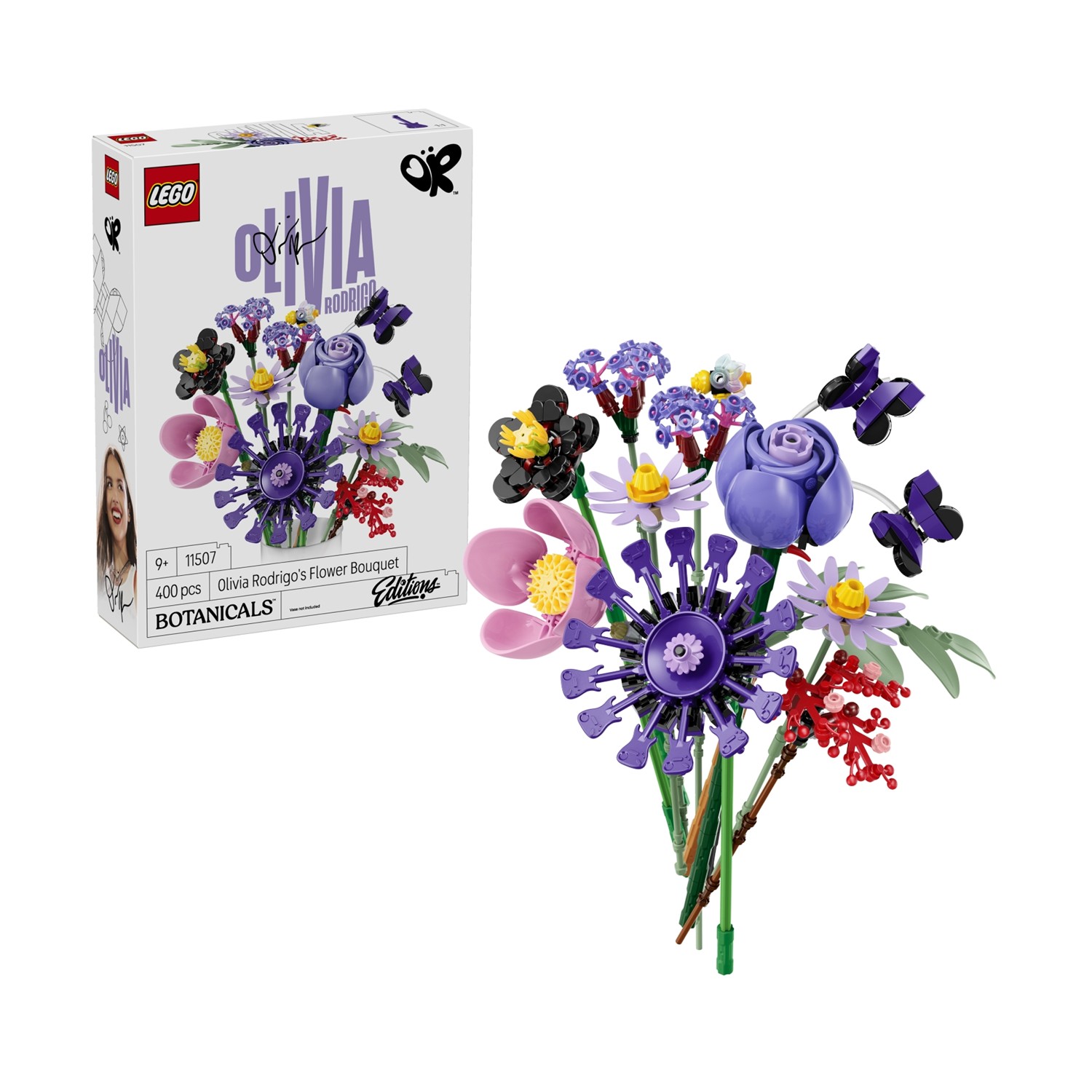 LEGO Botanicals & LEGO Editions: Olivia Rodrigo’s Flower Bouquet (11507) LEGO Botanicals & LEGO Editions: Olivia Rodrigo’s Flower Bouquet (11507)