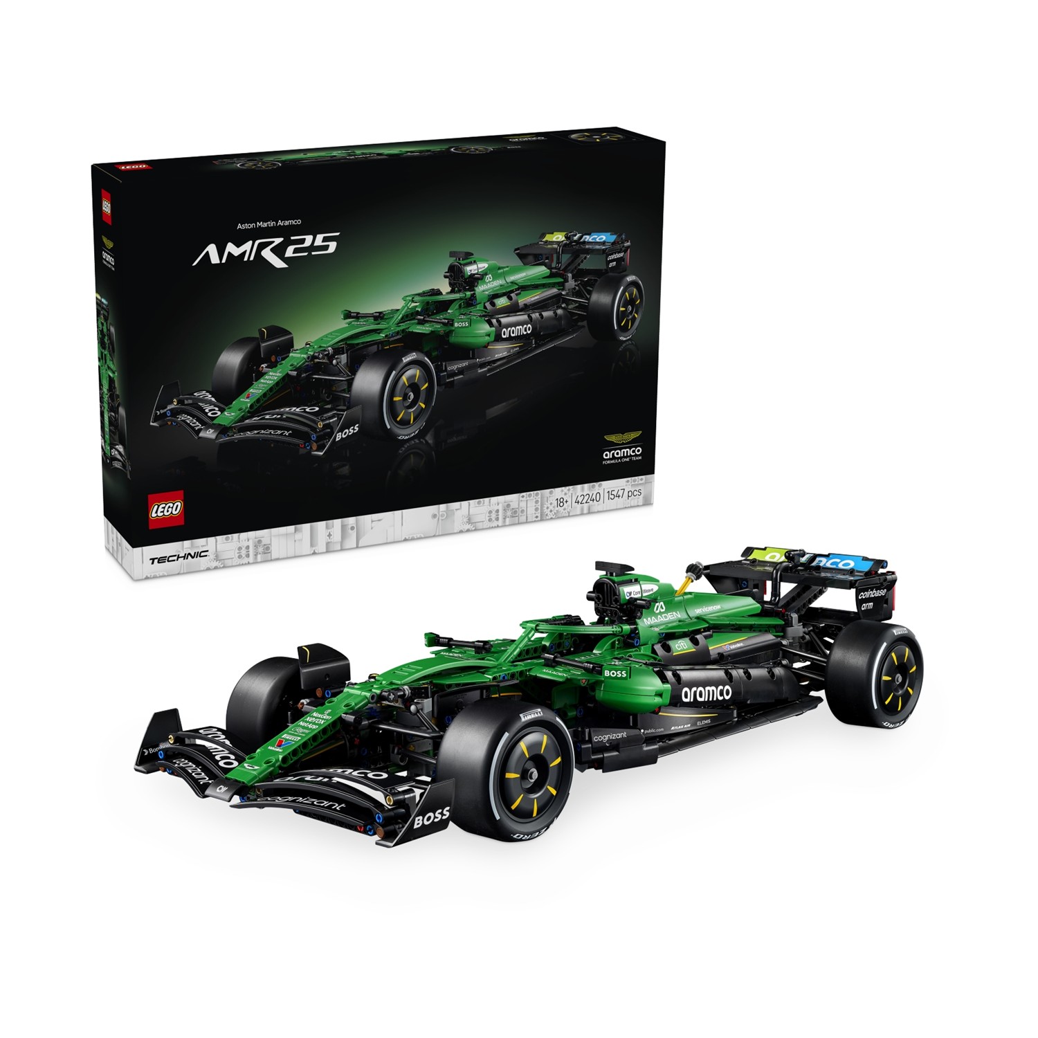 Lego Technic: Aston Martin Aramco - AMR25 (42240) Lego Technic: Aston Martin Aramco - AMR25 (42240)