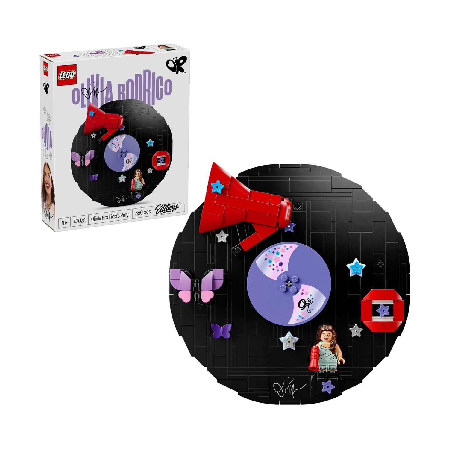 LEGO Editions: Olivia Rodrigo’s Vinyl (43028) LEGO Editions: Olivia Rodrigo’s Vinyl (43028)