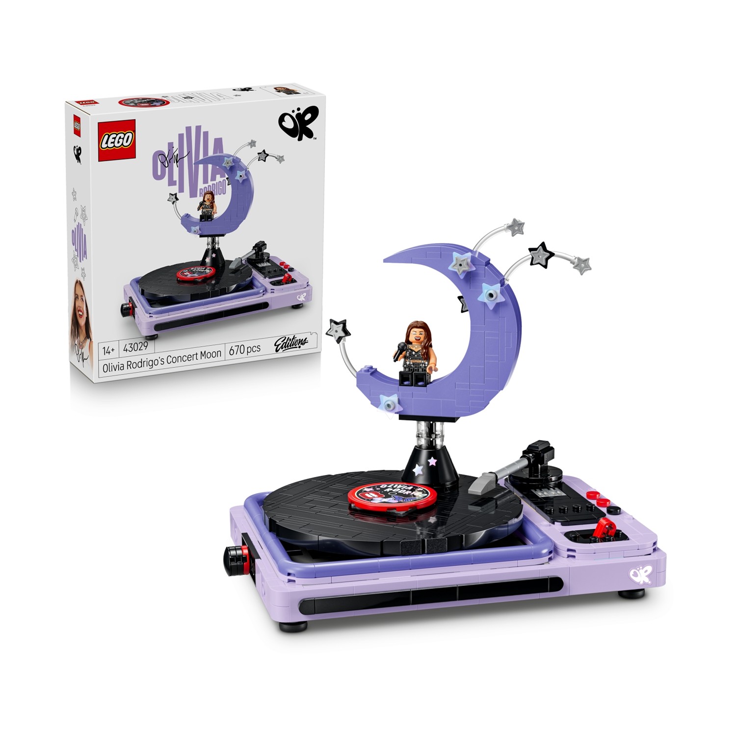 LEGO Editions: Olivia Rodrigo’s Concert Moon (43029) LEGO Editions: Olivia Rodrigo’s Concert Moon (43029)