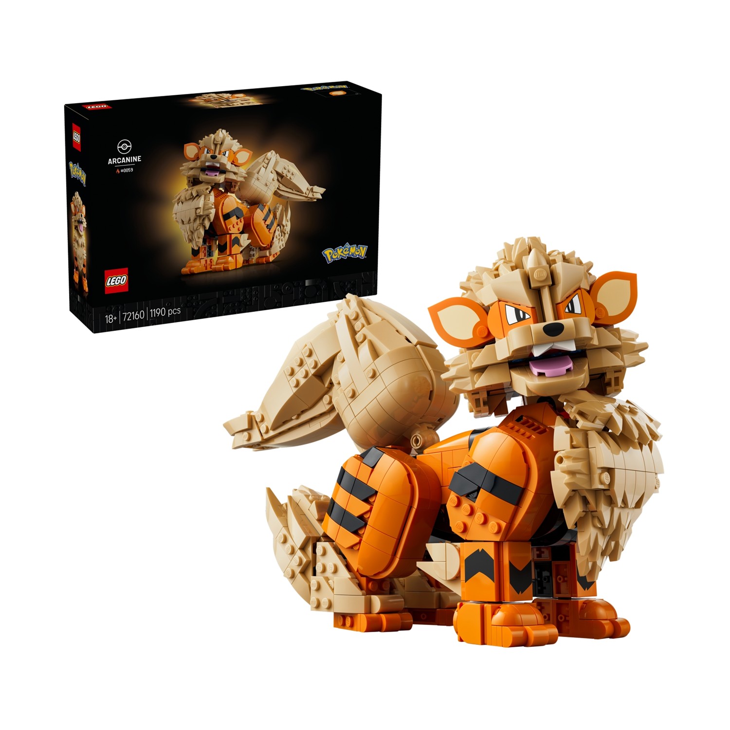 LEGO Pokémon: Arcanine (72160) LEGO Pokémon: Arcanine (72160)
