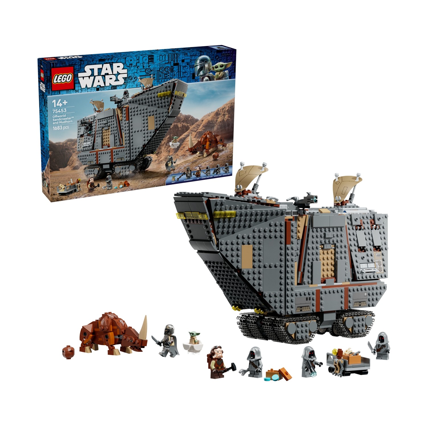 LEGO Star Wars: Offworld Sandcrawler and Mudhorn Set (75453) LEGO Star Wars: Offworld Sandcrawler and Mudhorn Set (75453)