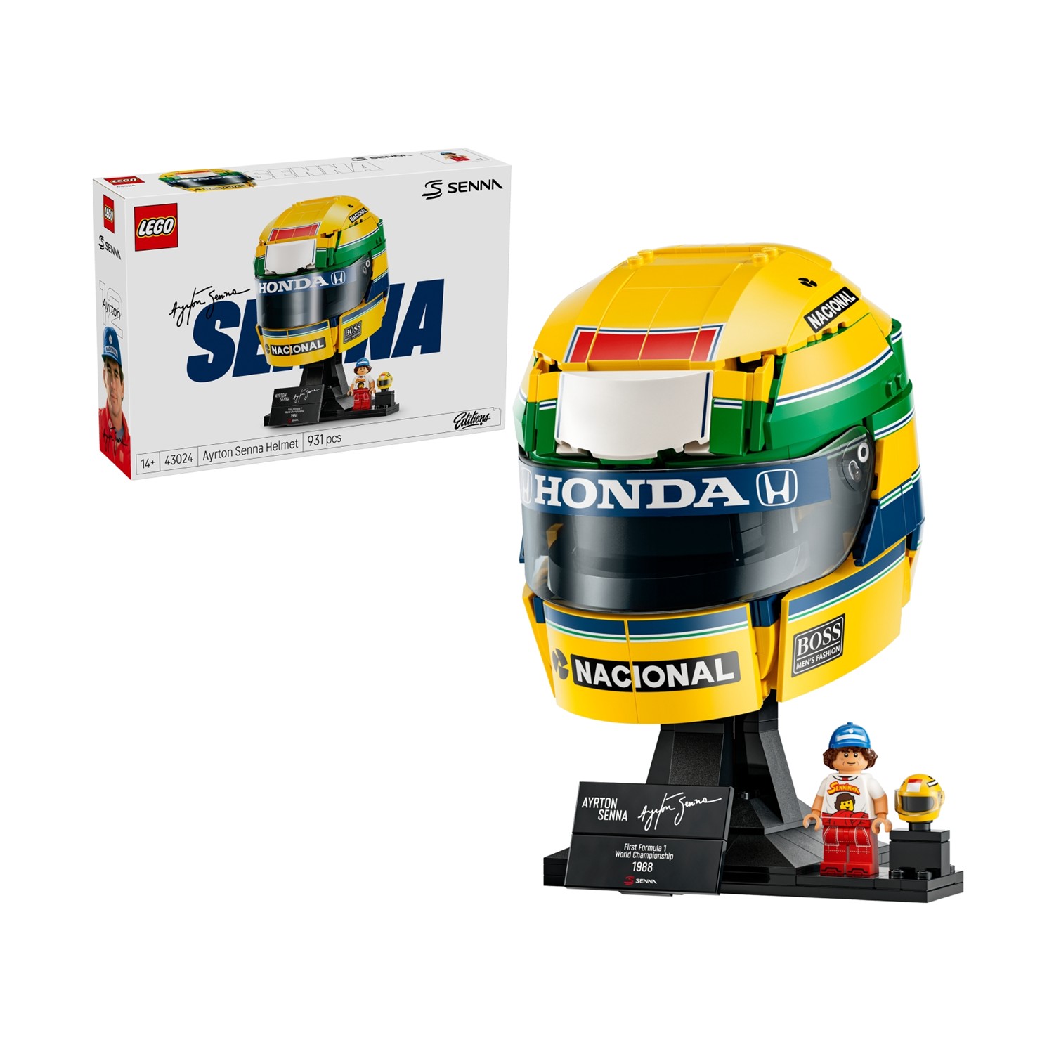 LEGO Editions: Ayrton Senna Helmet (43024) LEGO Editions: Ayrton Senna Helmet (43024)