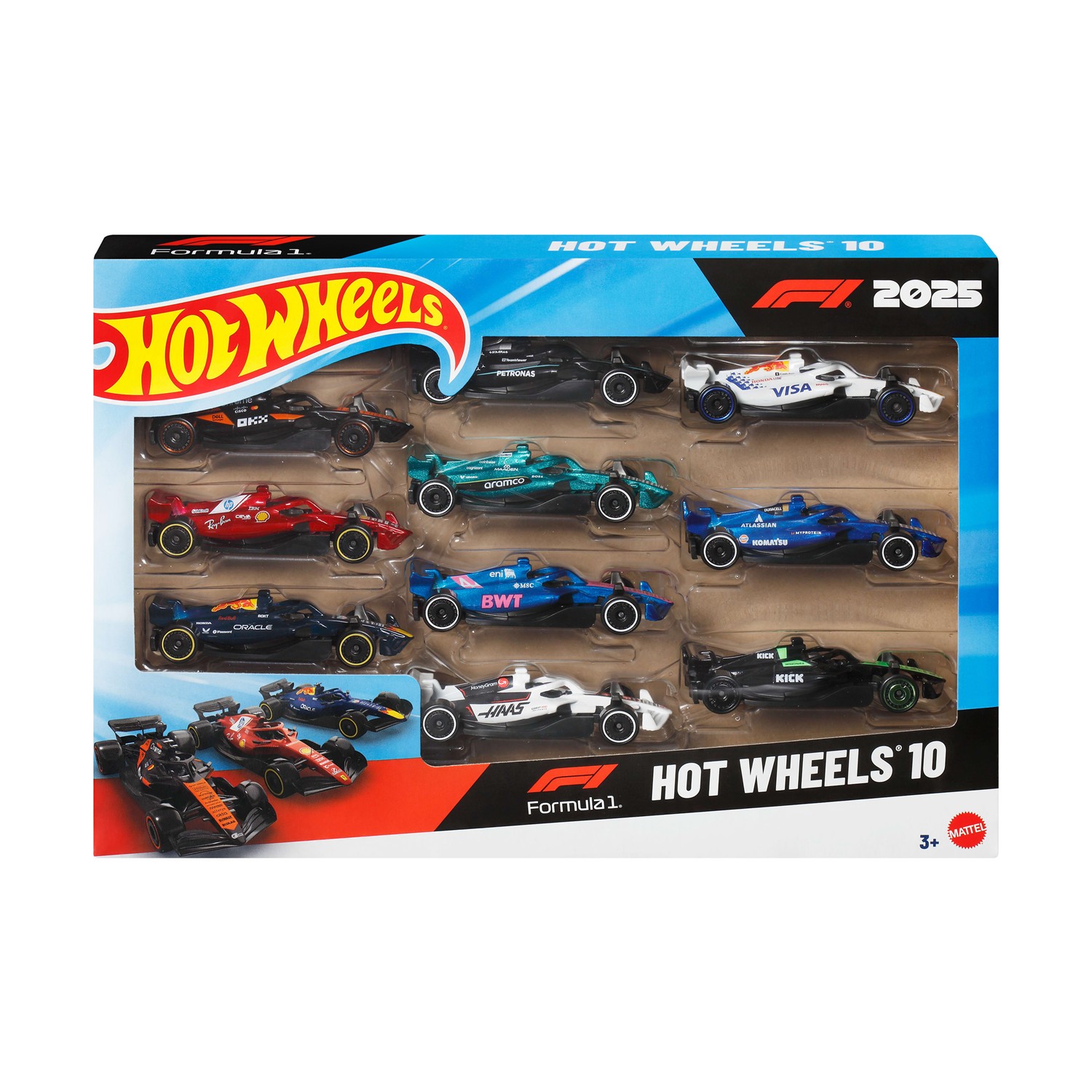 Mattel Hot Wheels: Formula1 - F1 2025 (JMM24)