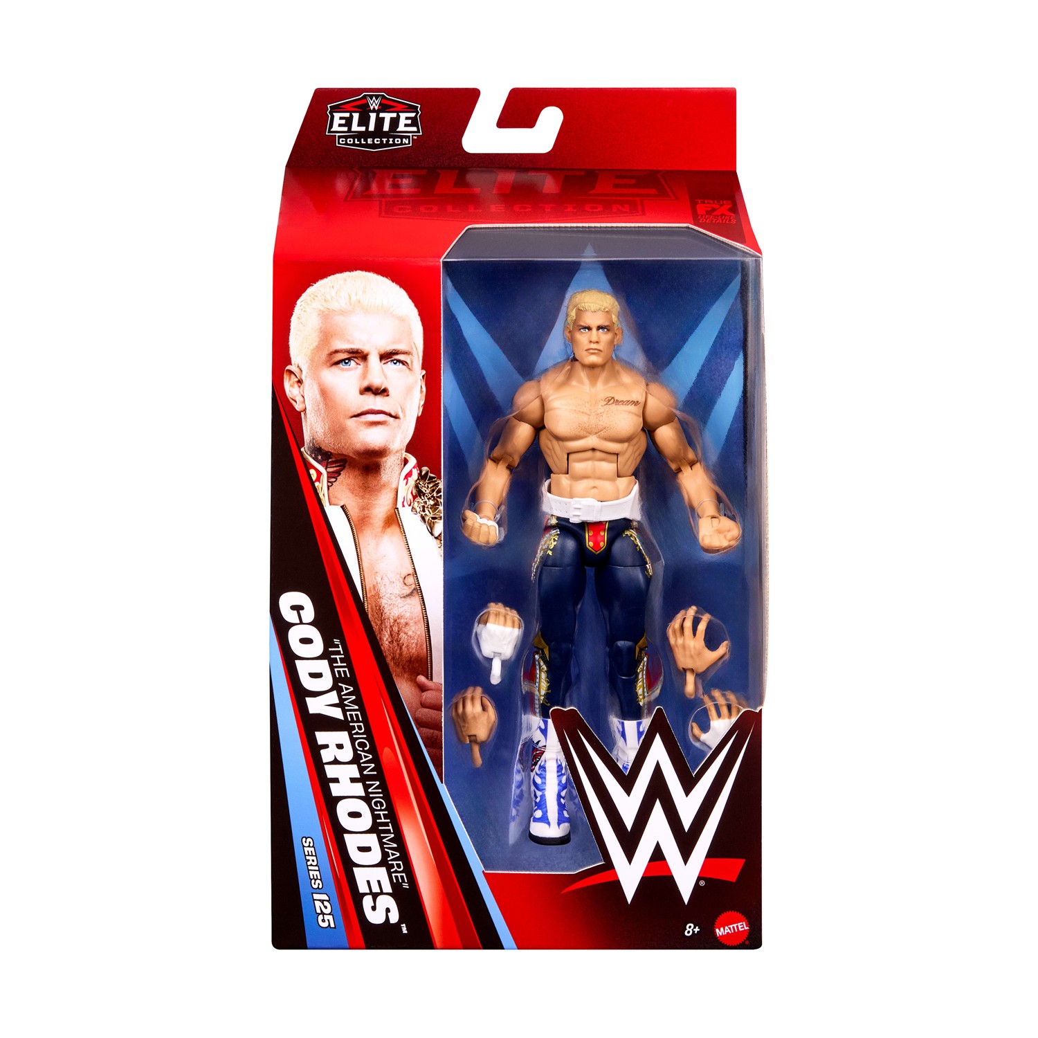 Mattel WWE Elite Collection: "The American Nightmare'' Cody Rhodes - Action Figure (JHT78) Mattel WWE Elite Collection: "The American Nightmare'' Cody Rhodes - Action Figure (JHT78)