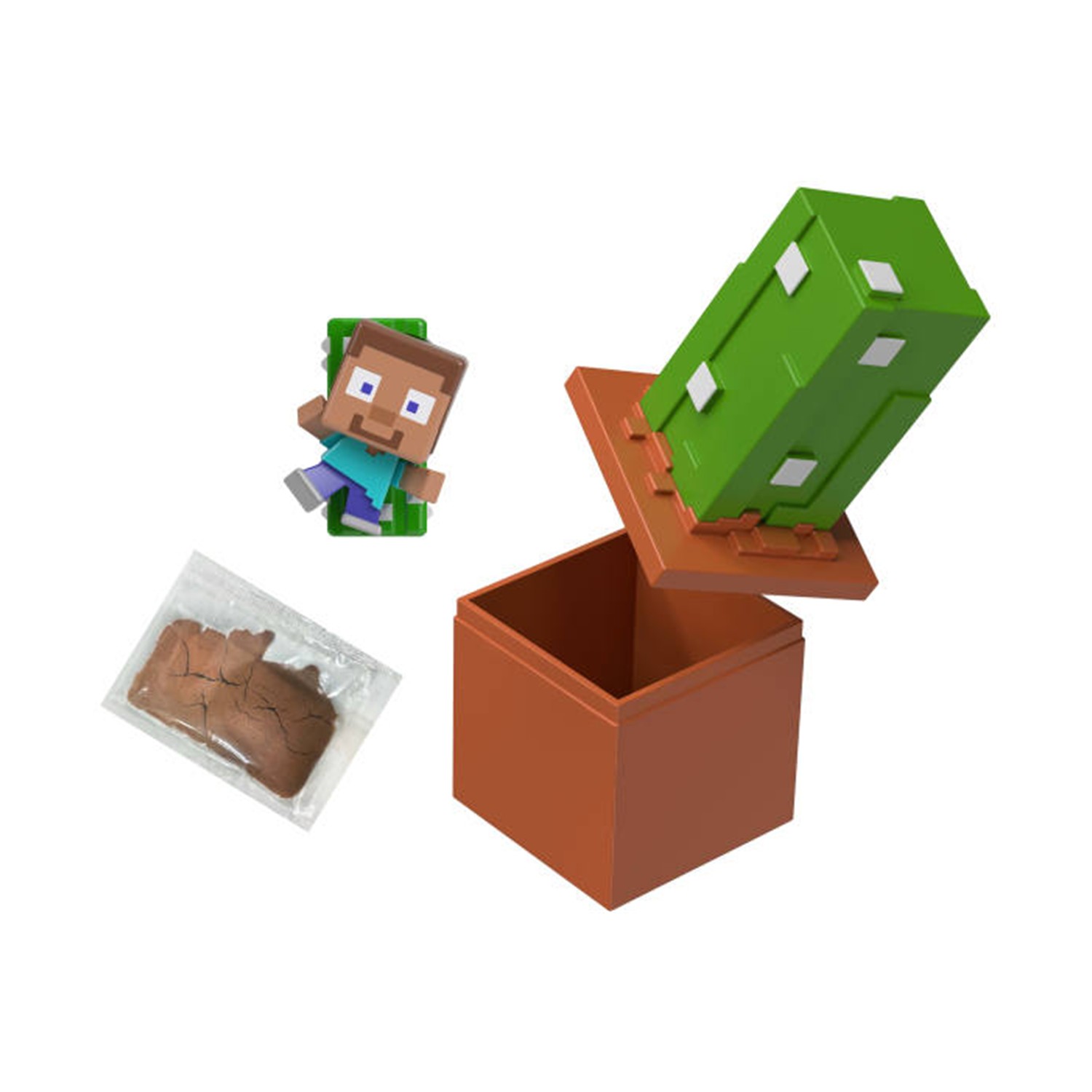 Mattel Minecraft: Mini Figures – Mc Prickly Steve (JKF67) Mattel Minecraft: Mini Figures – Mc Prickly Steve (JKF67)