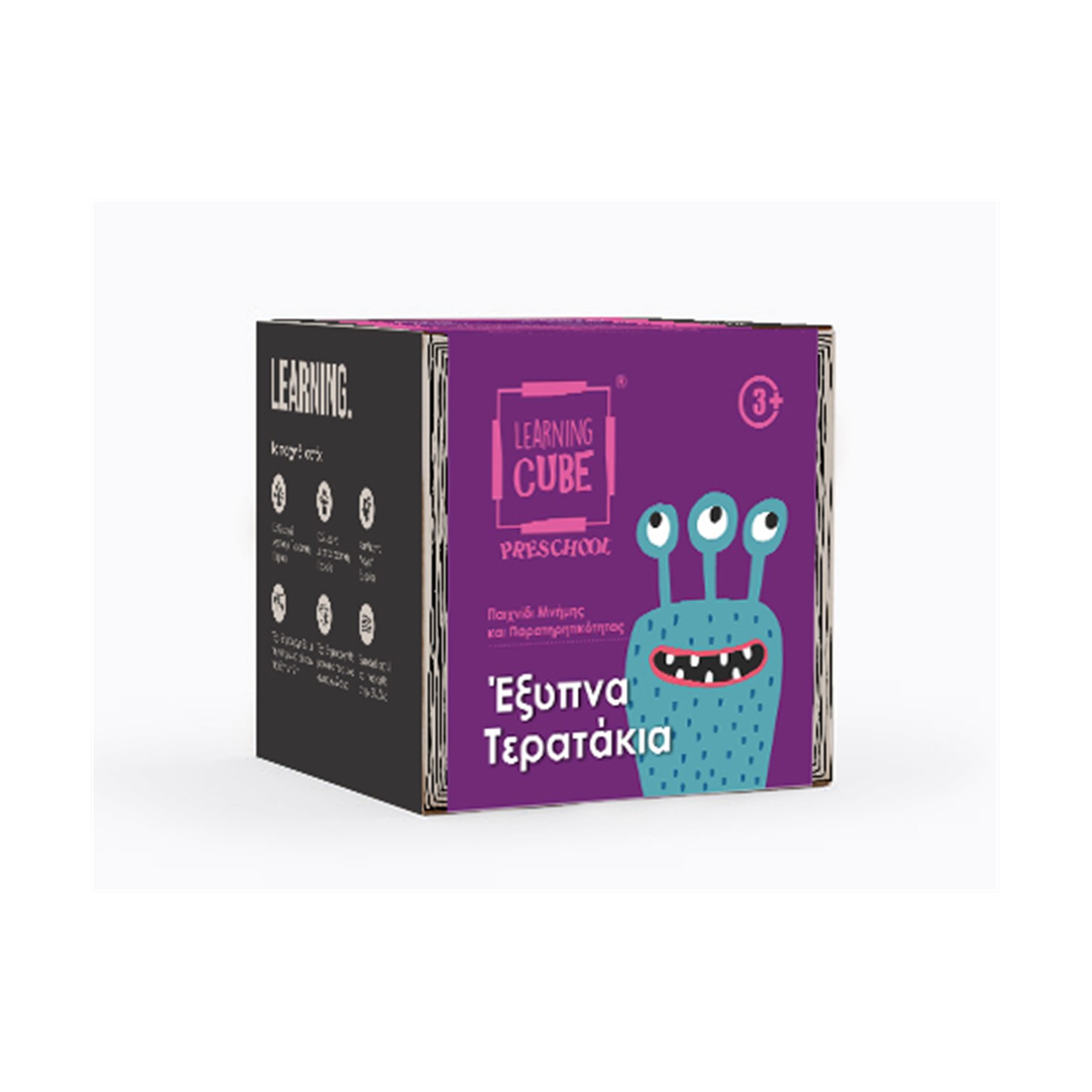 K-Toyz Learning Cubes: Τερατάκια Βρες Τις Διαφορές & Memo (Greek Language) (LC-007) K-Toyz Learning Cubes: Τερατάκια Βρες Τις Διαφορές & Memo (Greek Language) (LC-007)