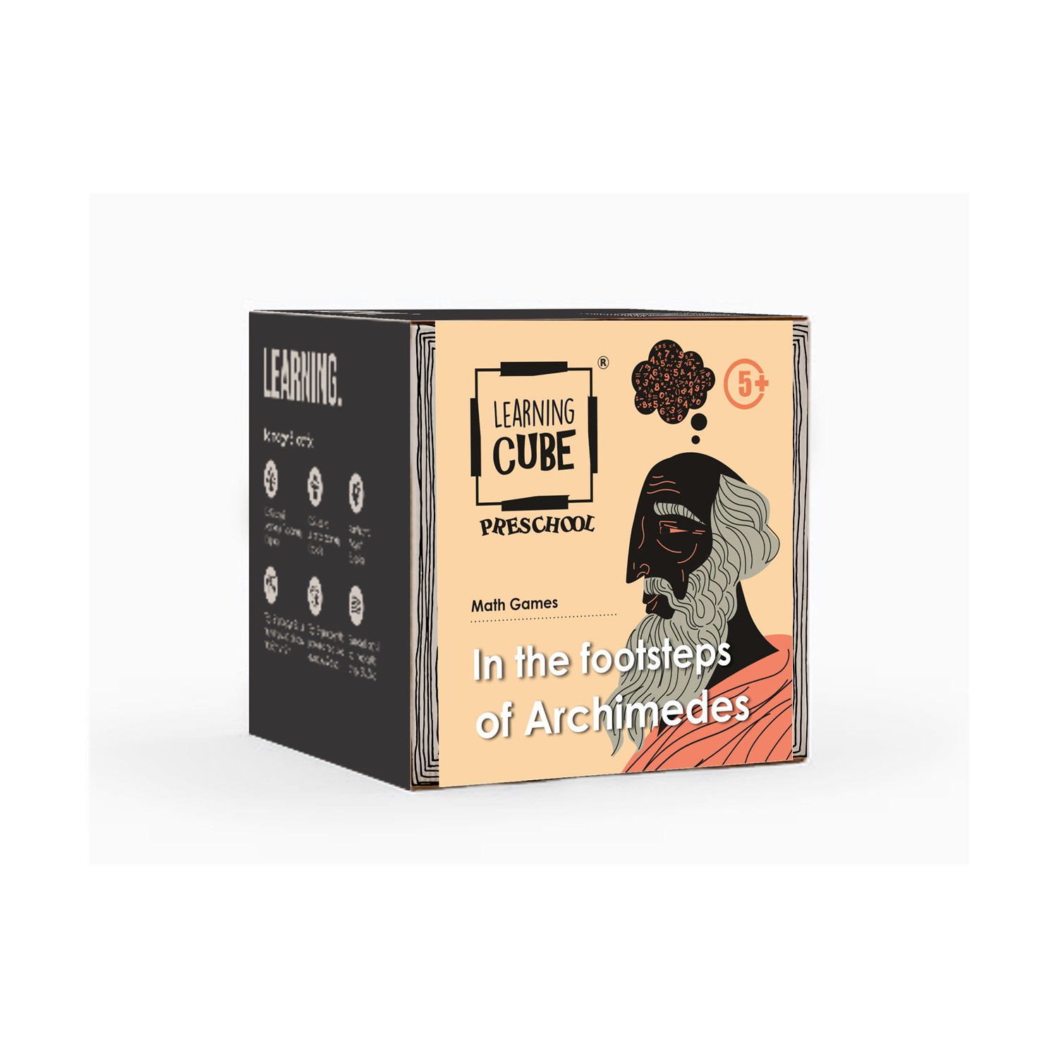 K-Toyz Learning Cubes: In The Footsteps Of Archimedes (English Language) (LC-013) K-Toyz Learning Cubes: In The Footsteps Of Archimedes (English Language) (LC-013)